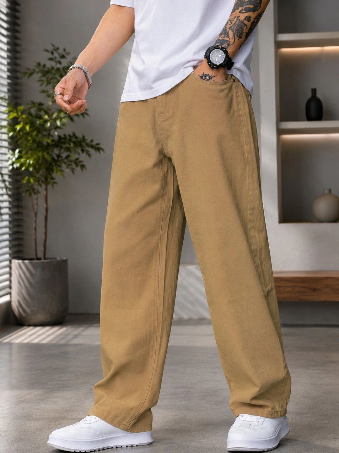 Encrypt Men Mid-Rise Jeans