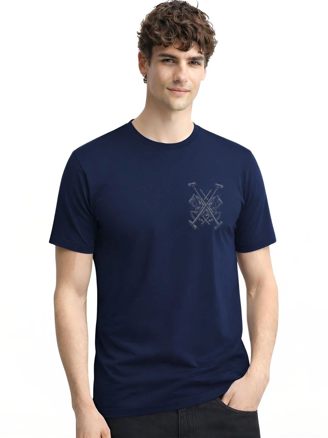 ADRO Men Printed T-shirt