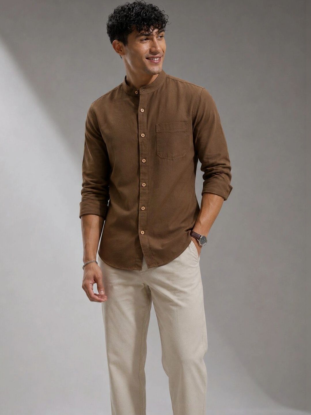 Roadster Roadster Men Smart Casual Shirt