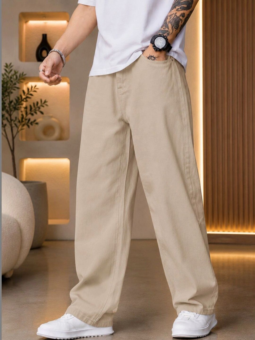 Encrypt Men Mid-Rise Jeans
