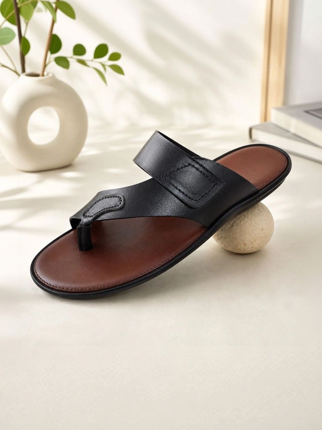 REAL BLISS FOOTWEAR Men Shoe-Style Sandals