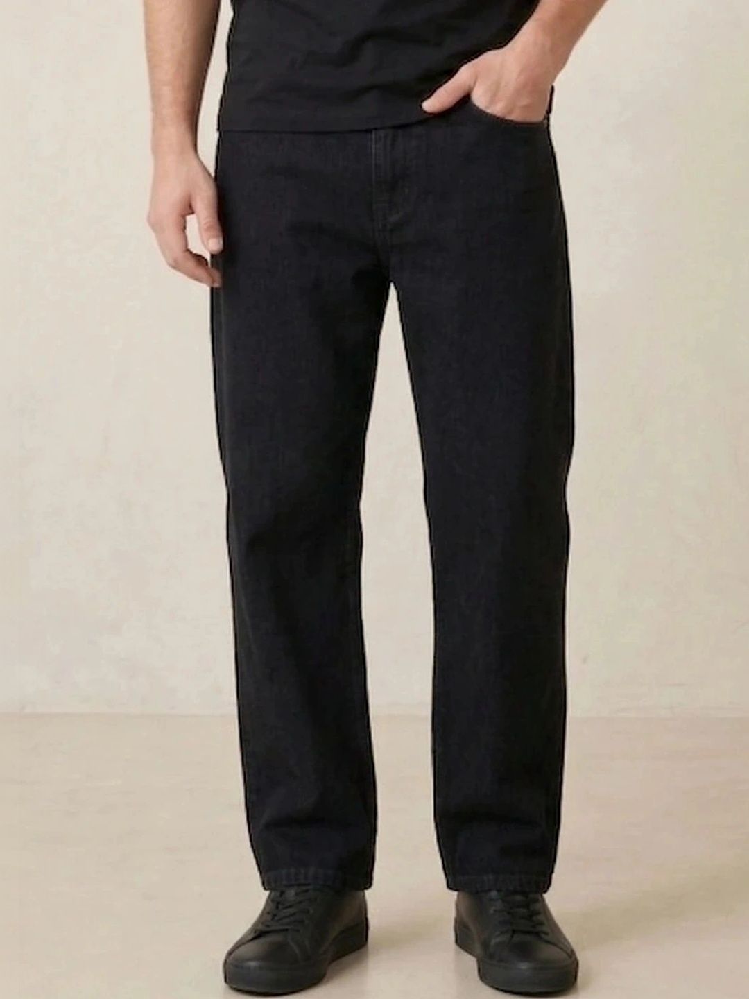 R.Code by The Roadster Life Co. Men Loose Mid-Rise Jeans