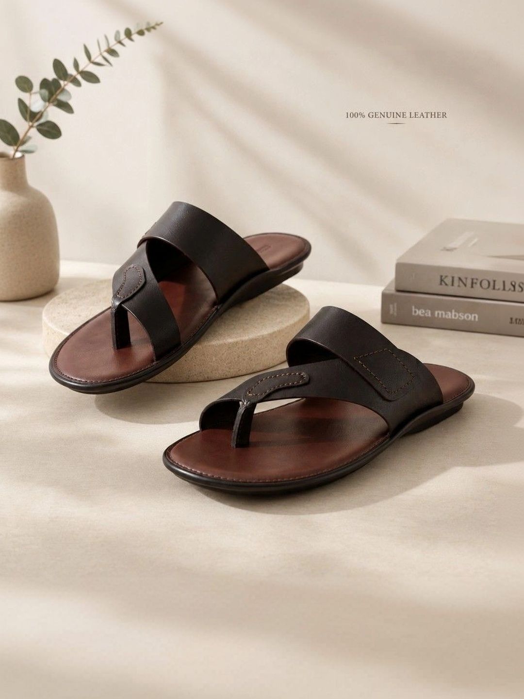 REAL BLISS FOOTWEAR Men Comfort Sandals