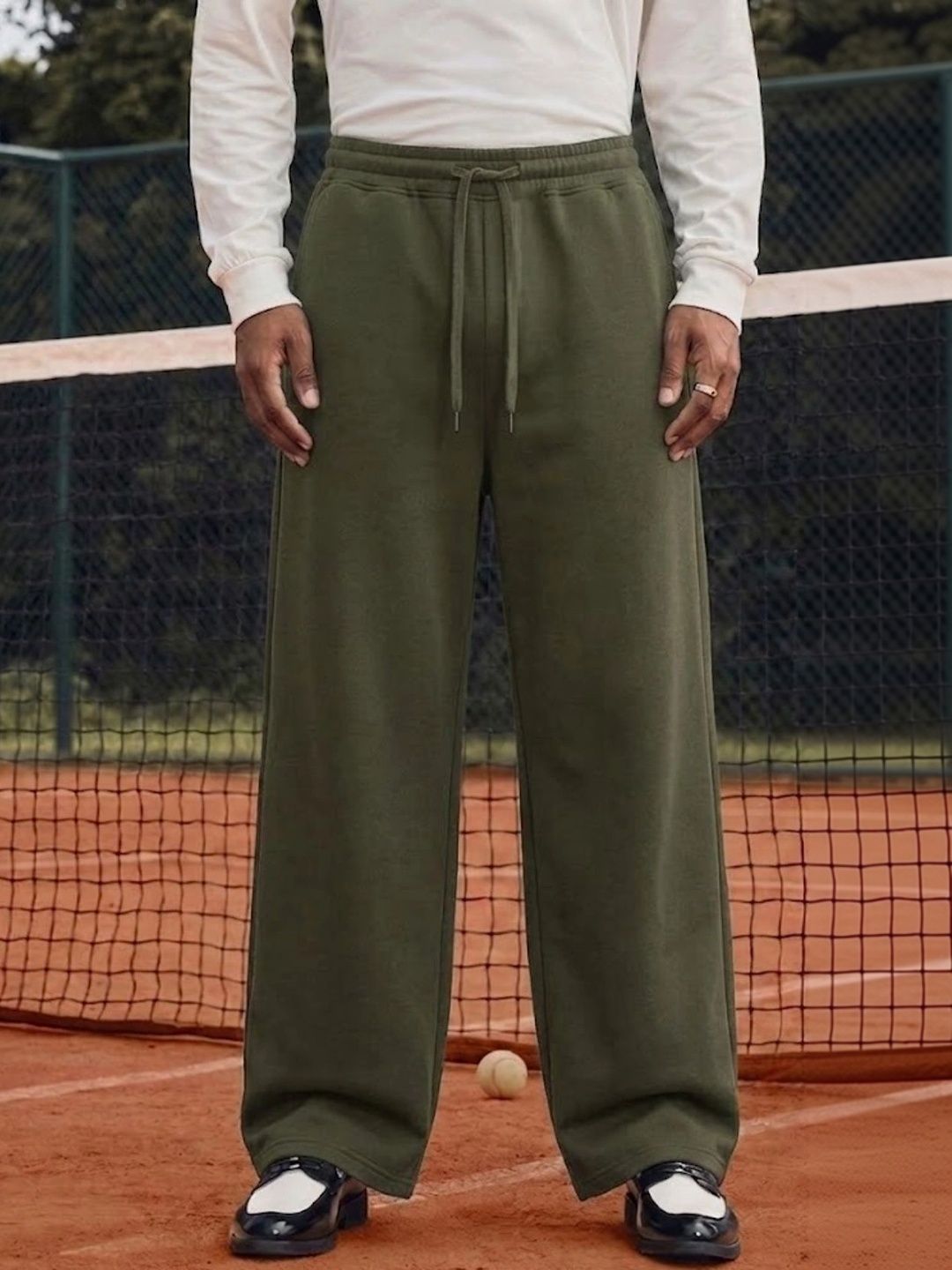 dockstreet Men Relaxed Fit Track Pants