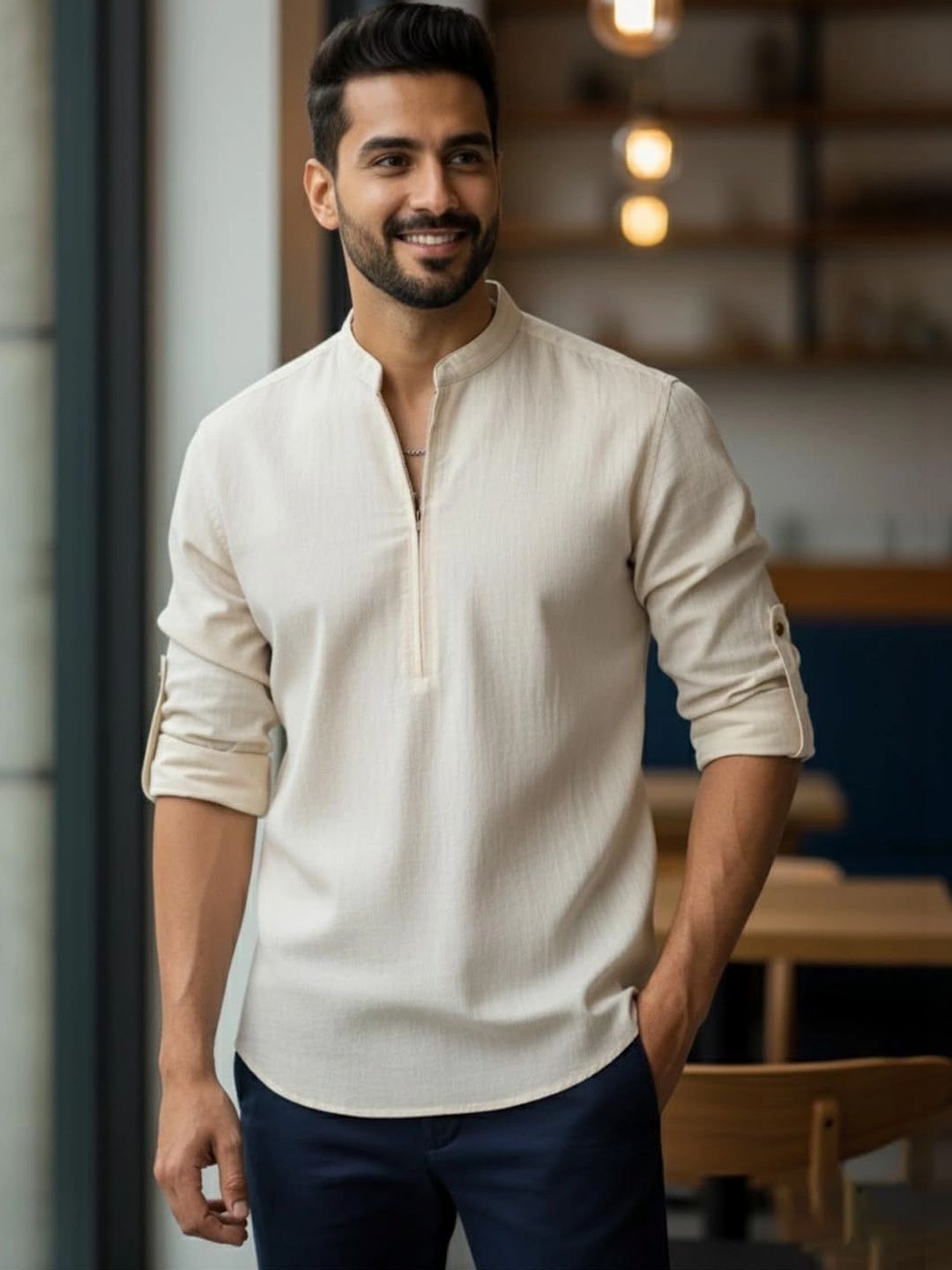 BULL FIRE Men Kurta