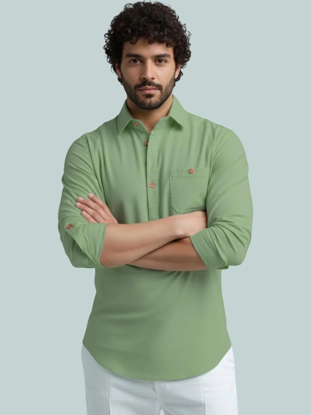 BULL FIRE Men Kurta