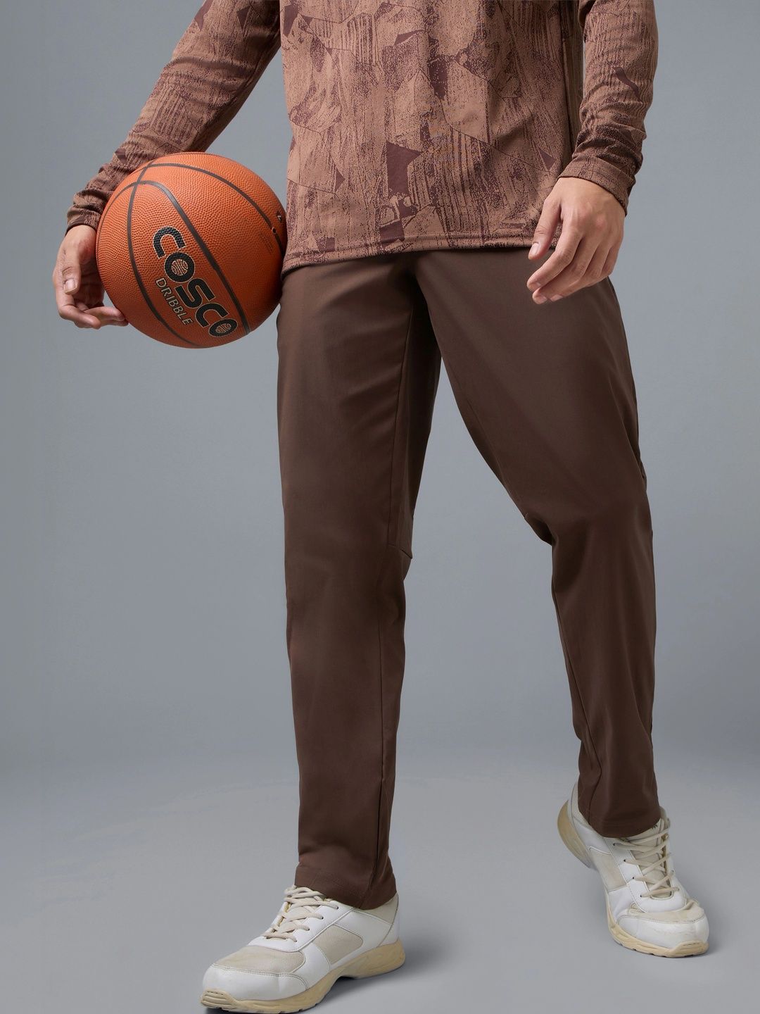 Technosport Men Regular Fit Rapid-Dry Training Track Pants
