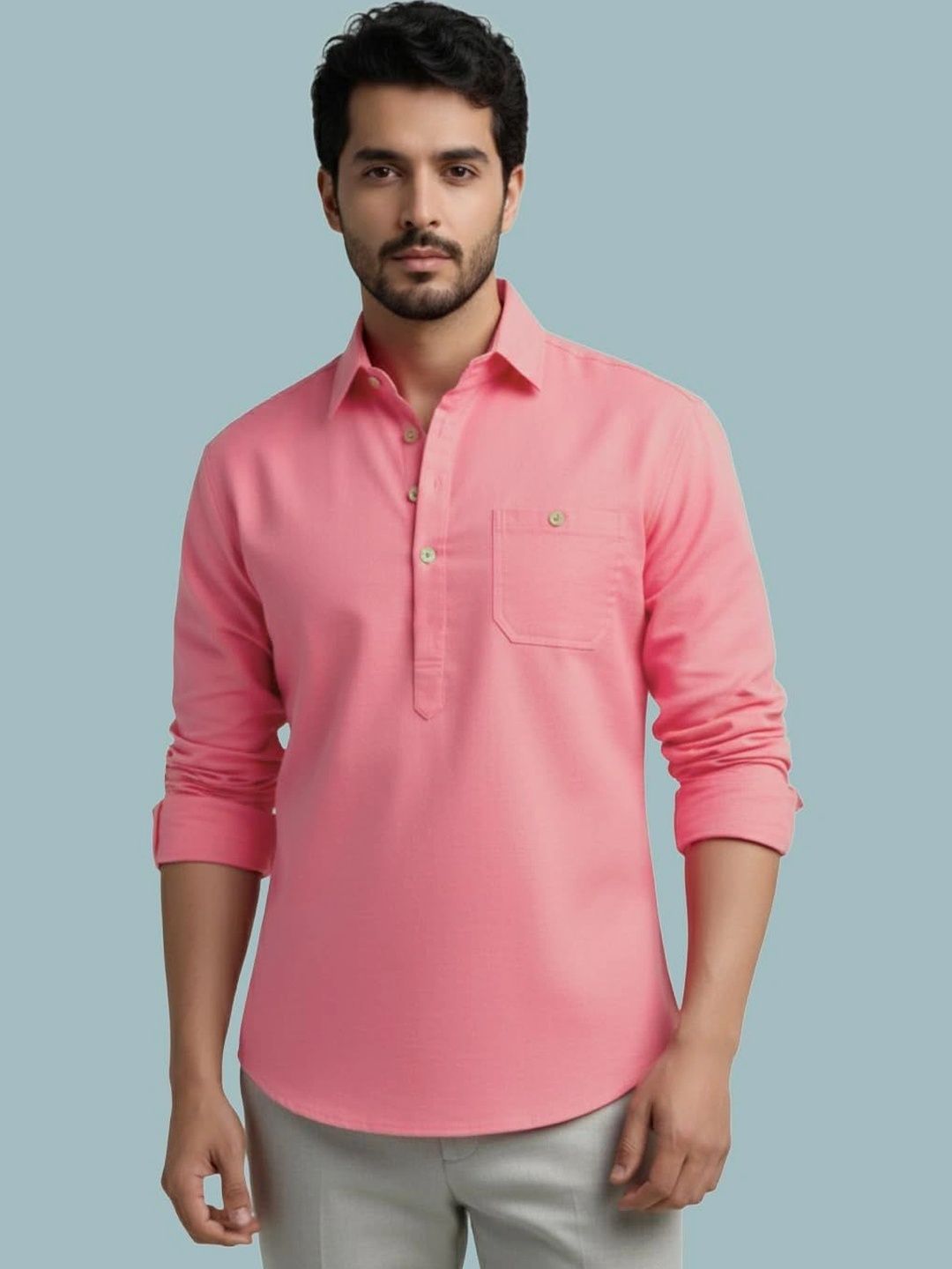 BULL FIRE Men Kurta