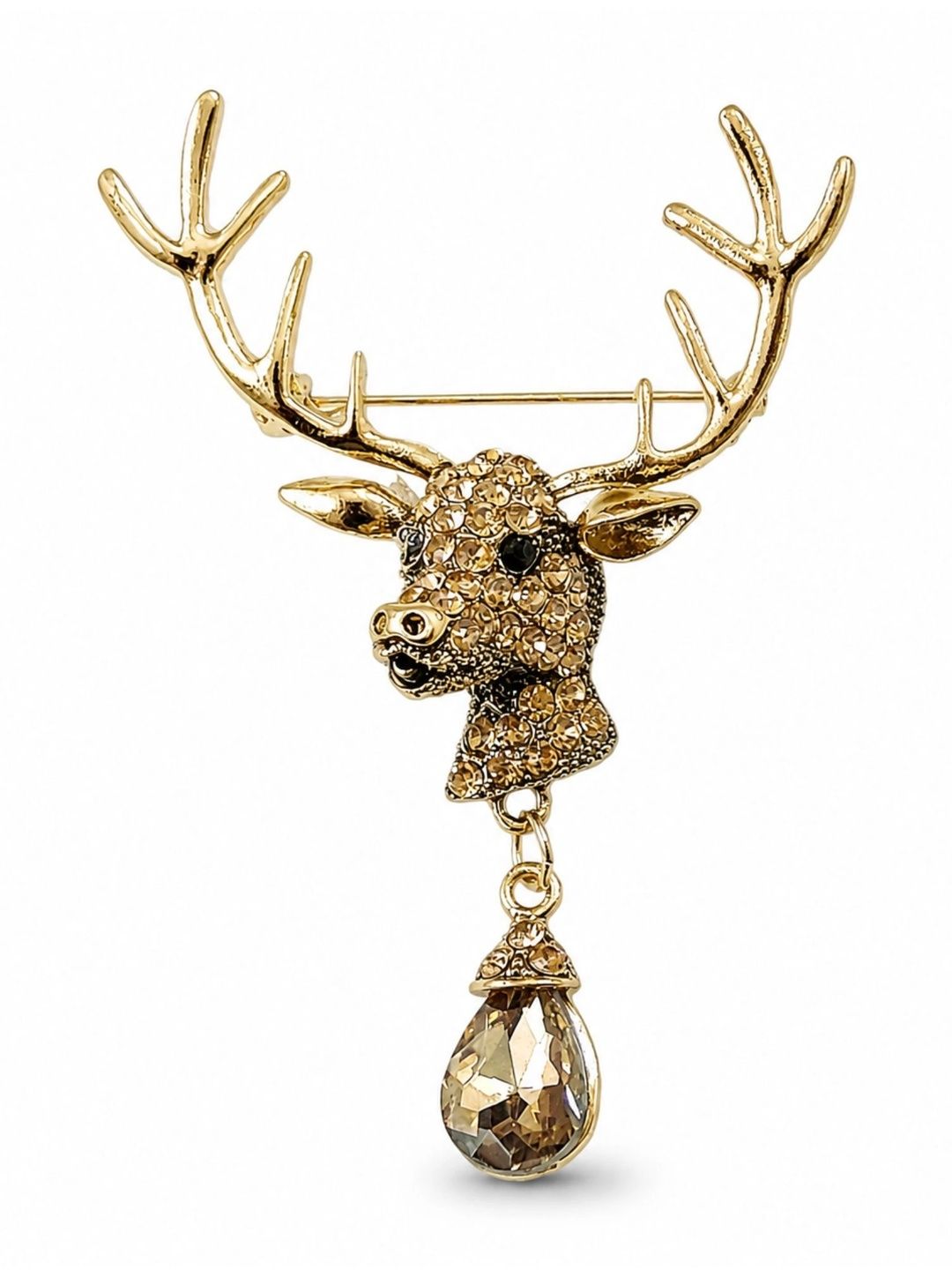 VOICI VOICI Gold-Toned Plated Alloy Brooch