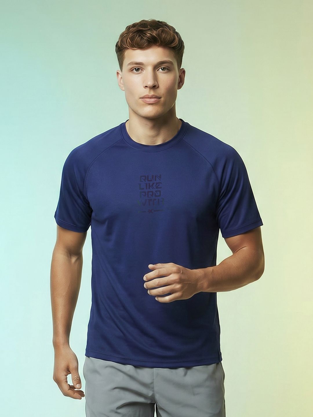 HRX by Hrithik Roshan Printed Rapid-Dry Running T-shirt