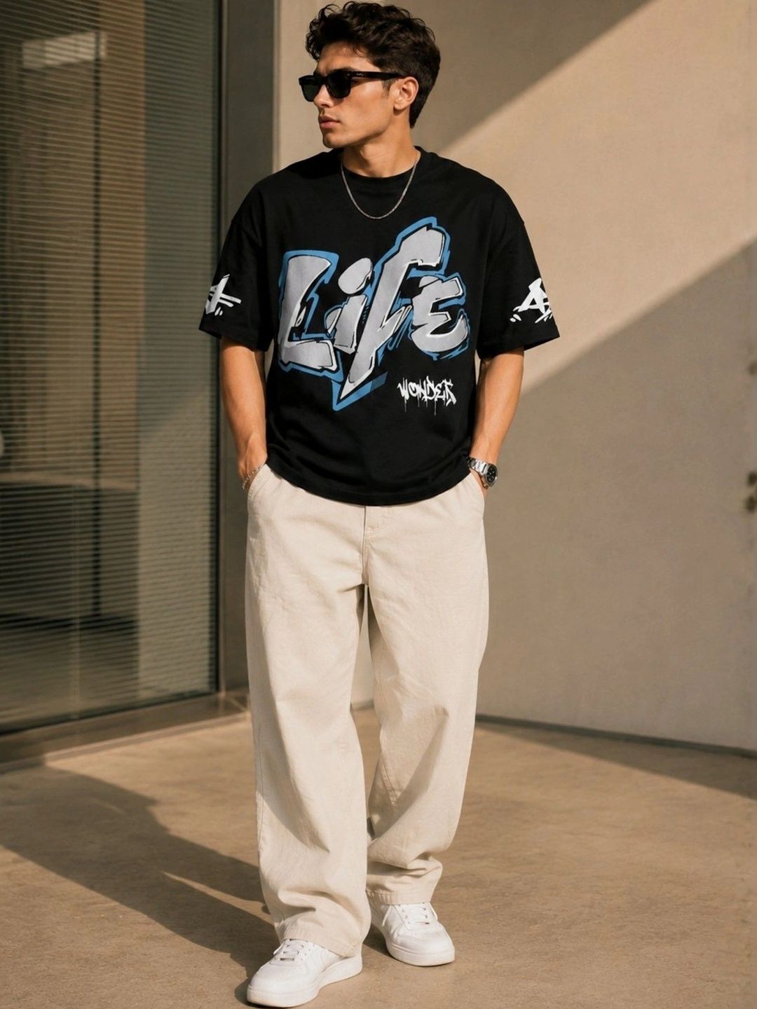 JUMPCUTS Men Printed T-shirt