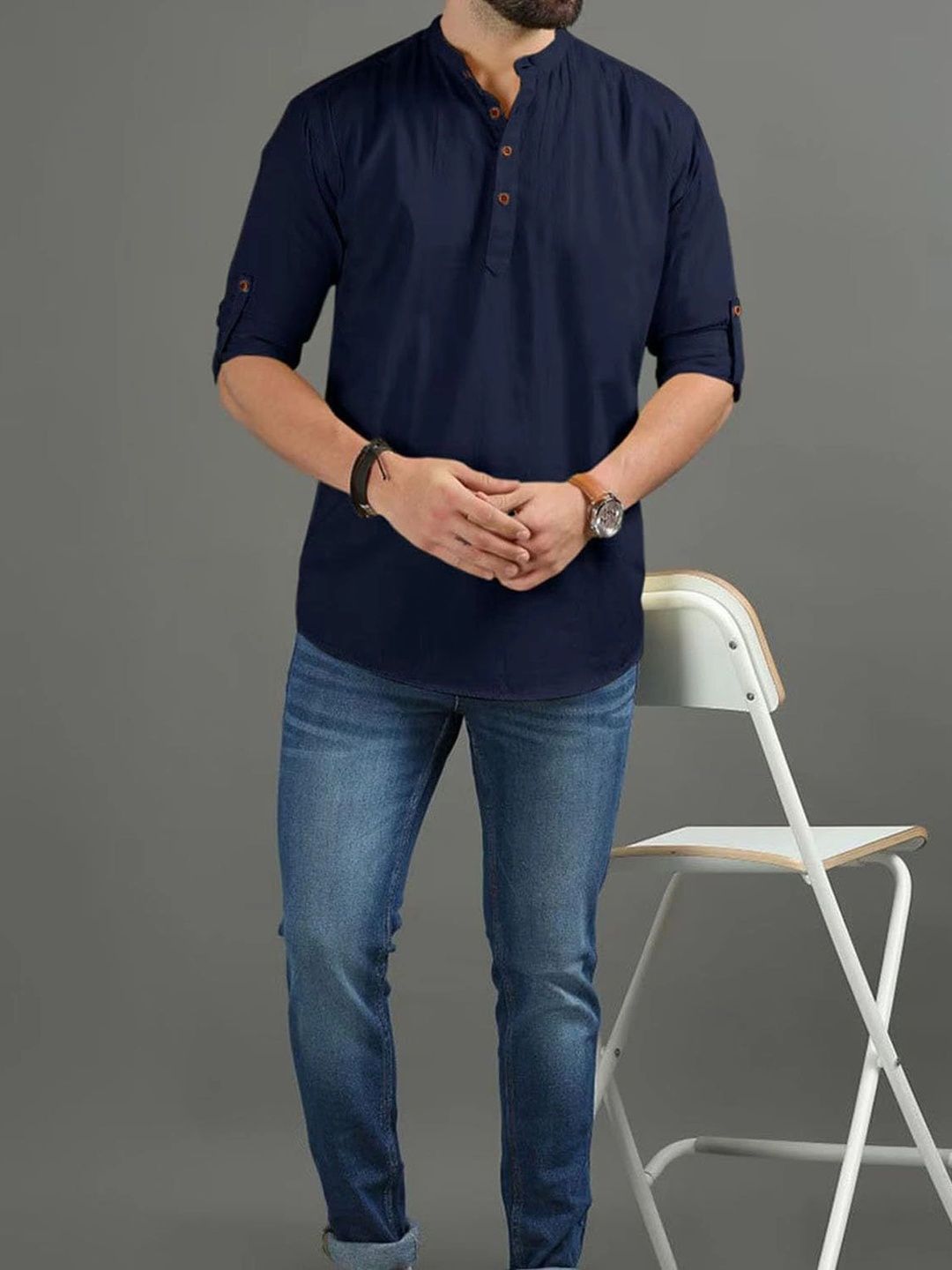 BULL FIRE Men Kurta