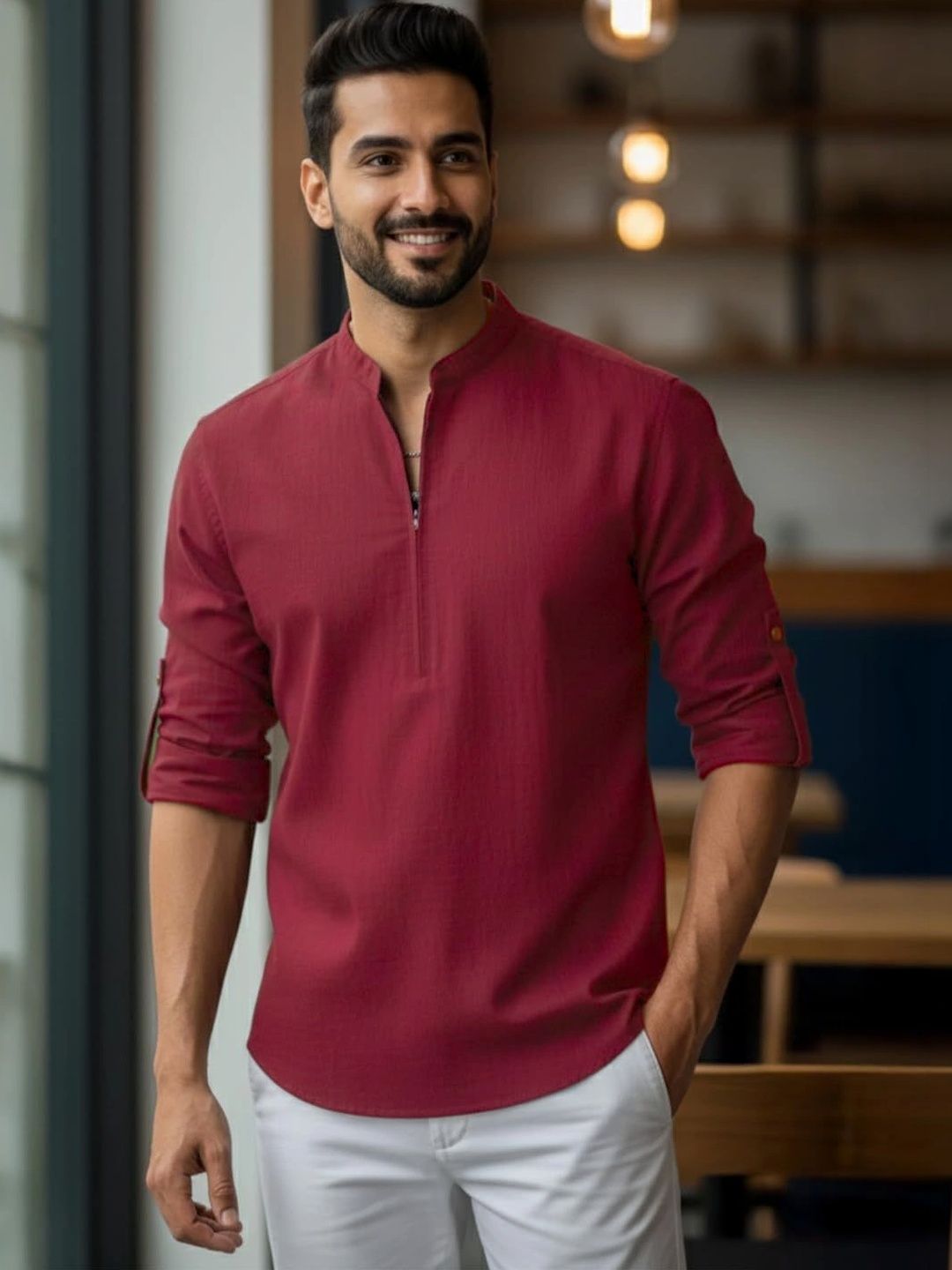 BULL FIRE Men Kurta