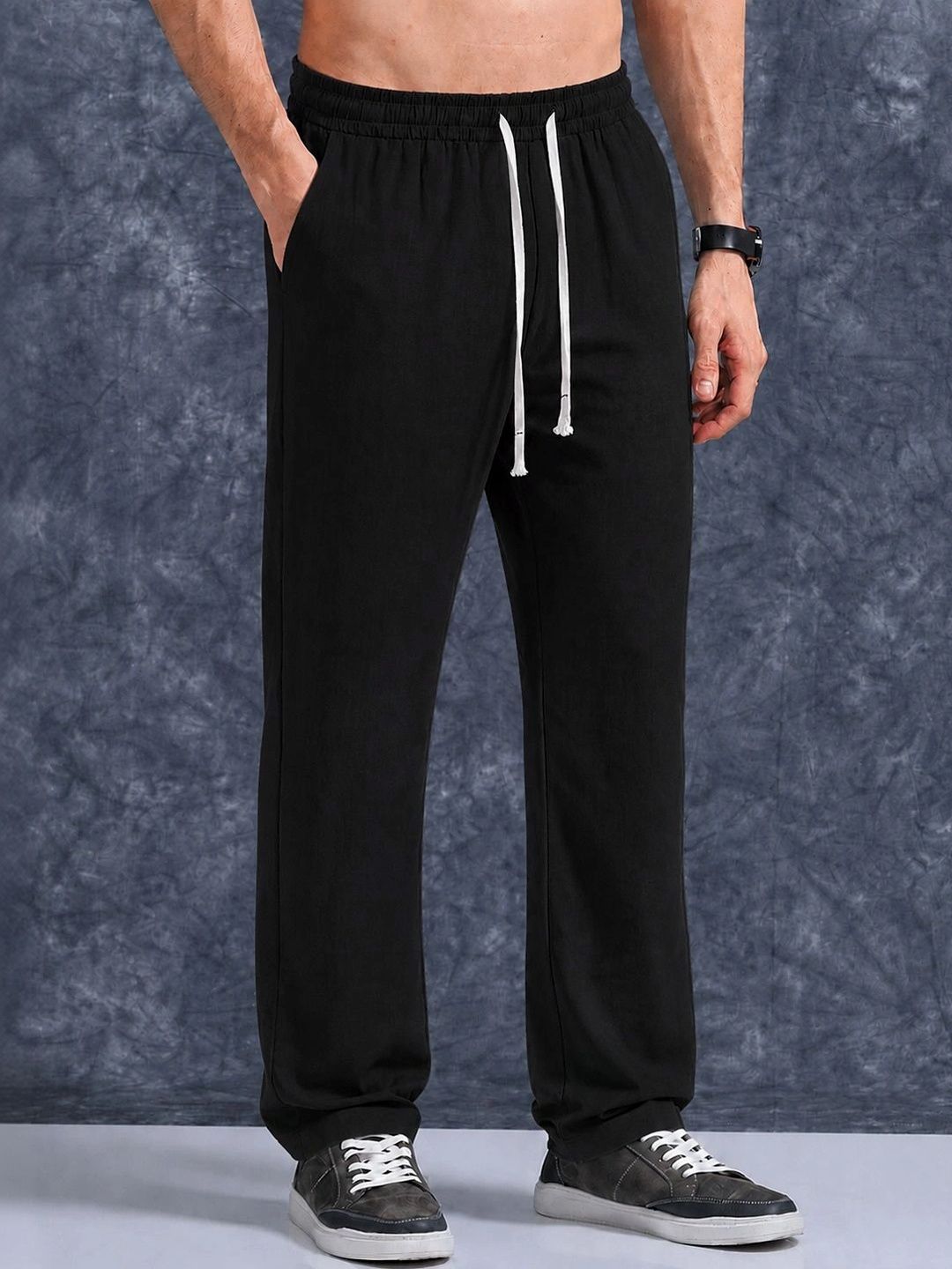 COMBRAIDED Men Relaxed Fit Joggers