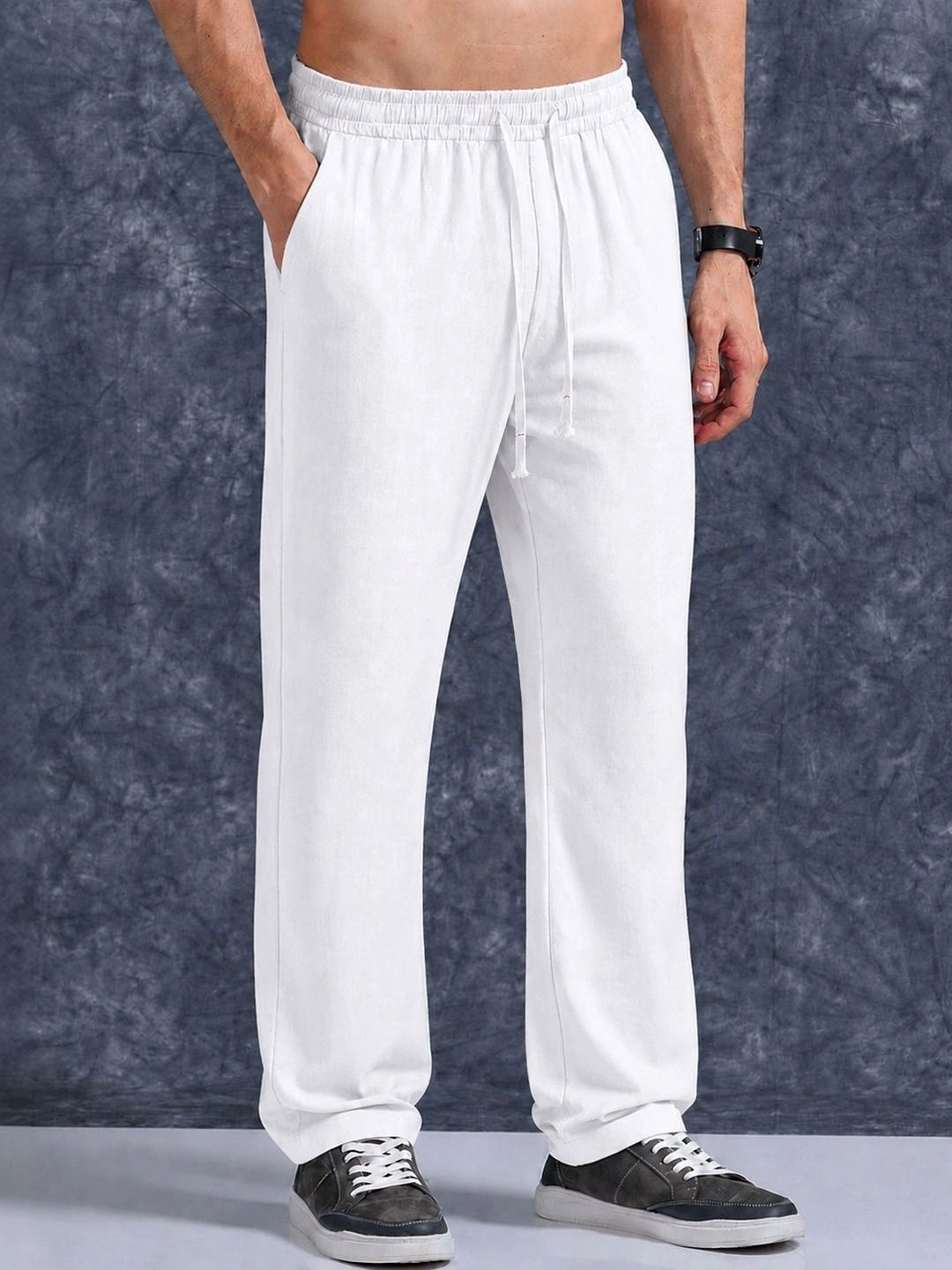 COMBRAIDED Men Relaxed Fit Joggers
