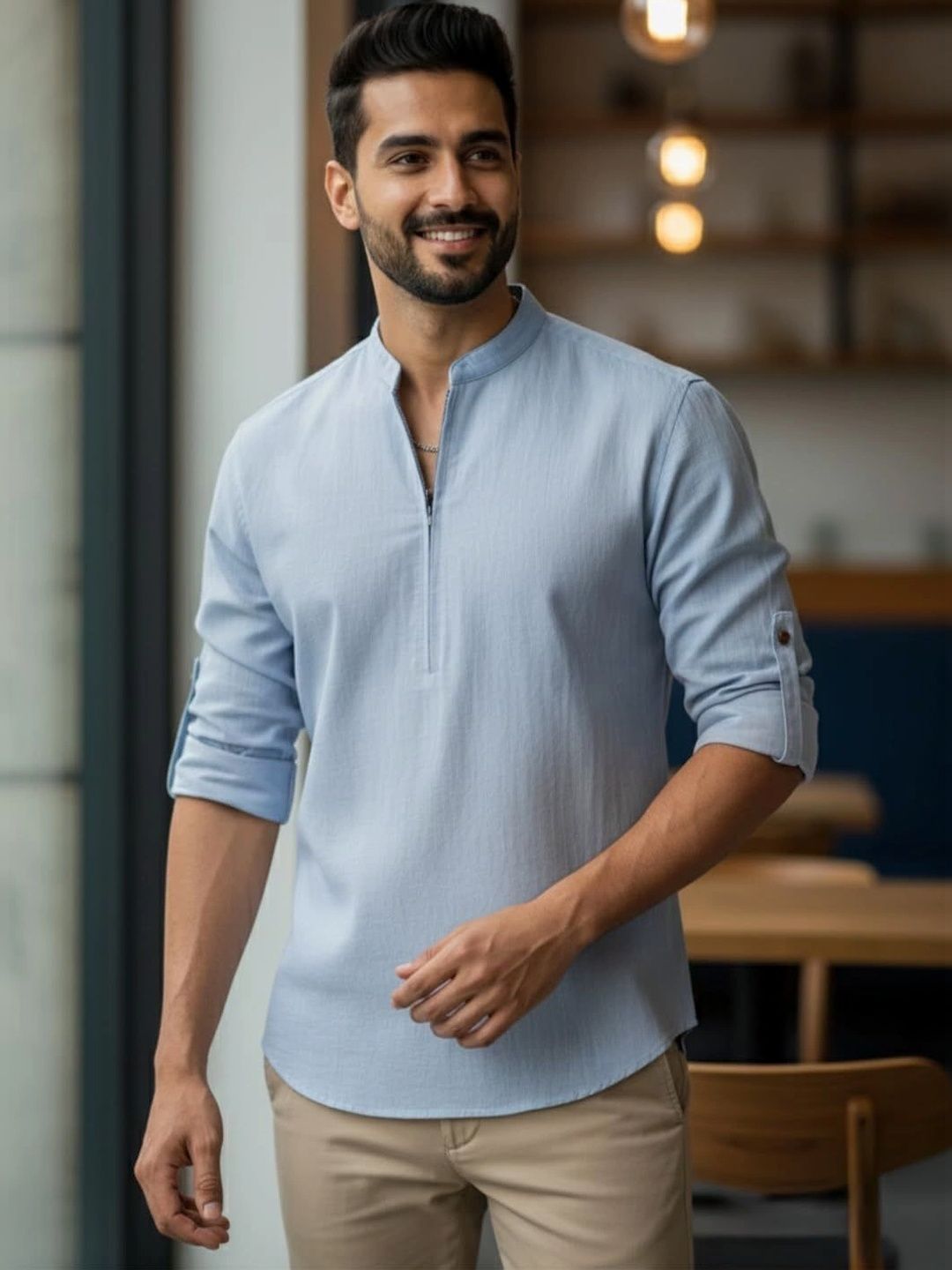 BULL FIRE Men Kurta