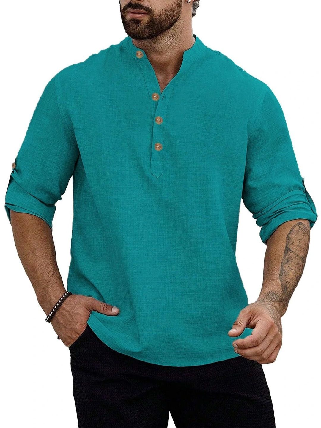 BULL FIRE Men Kurta