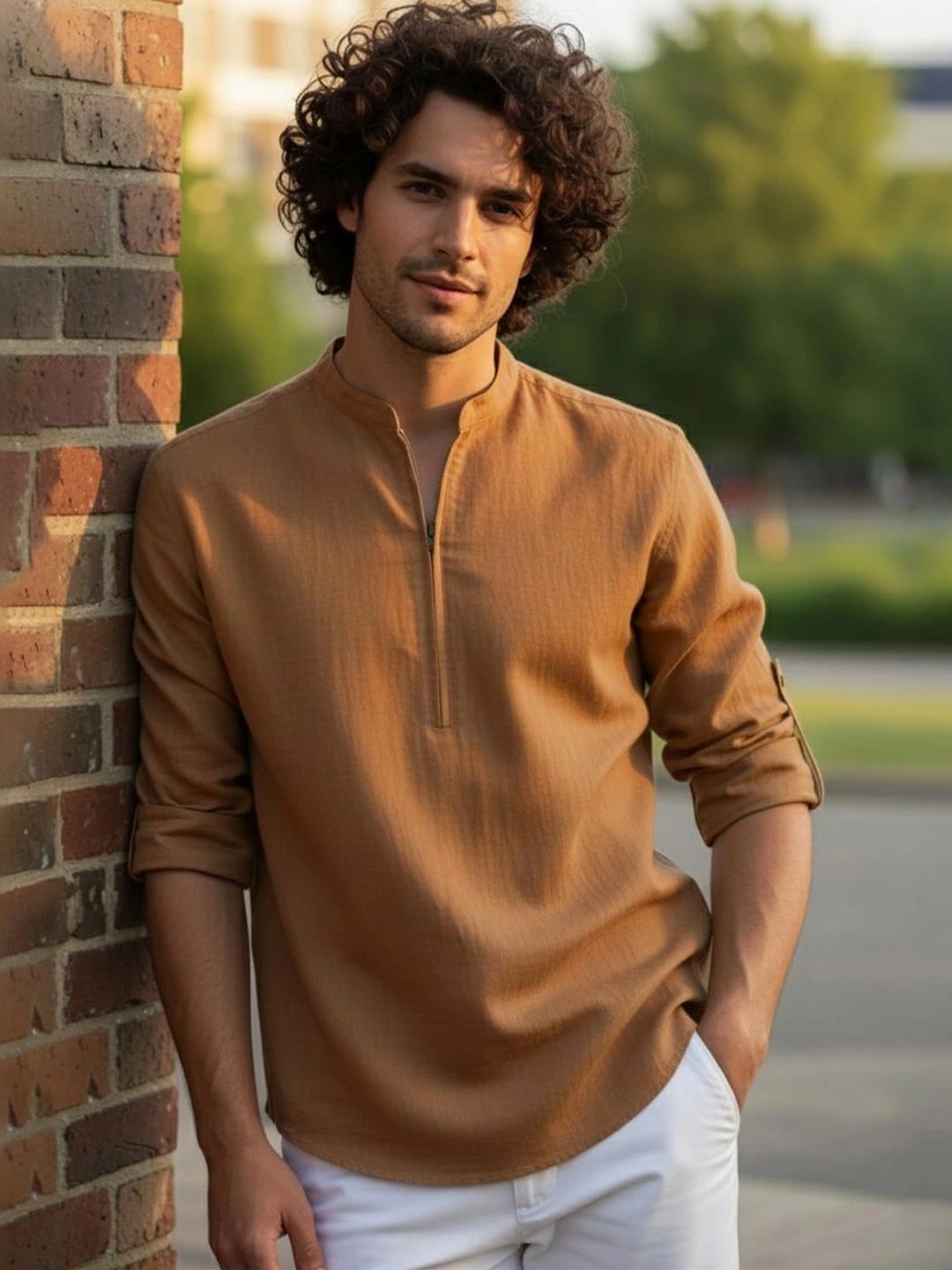 BULL FIRE Men Kurta