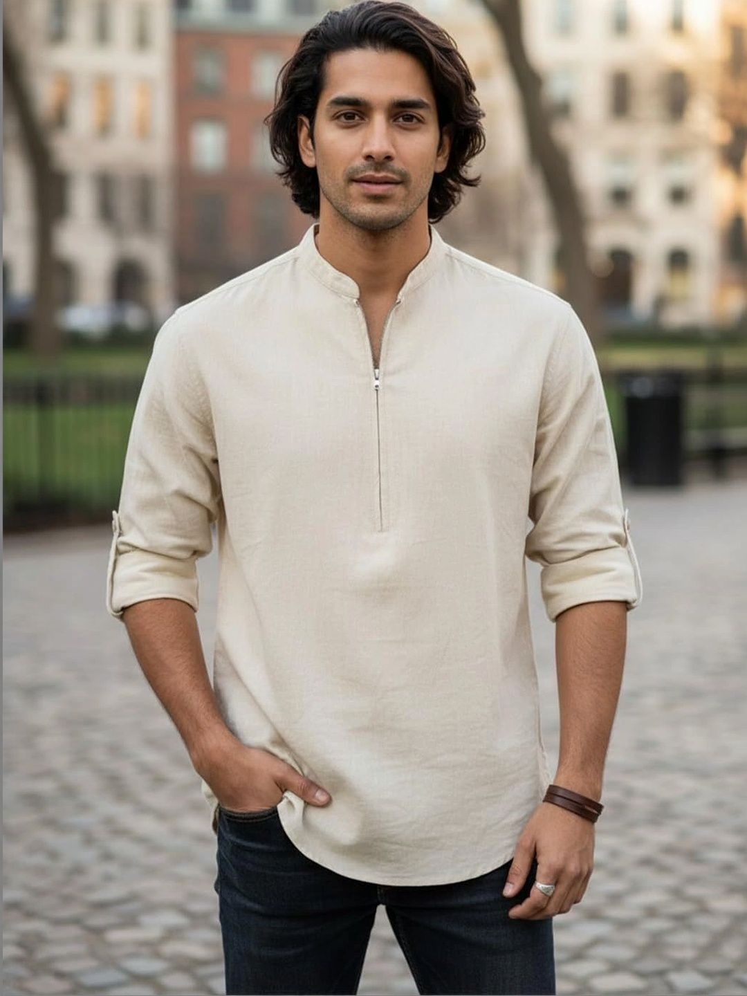 BULL FIRE Men Kurta
