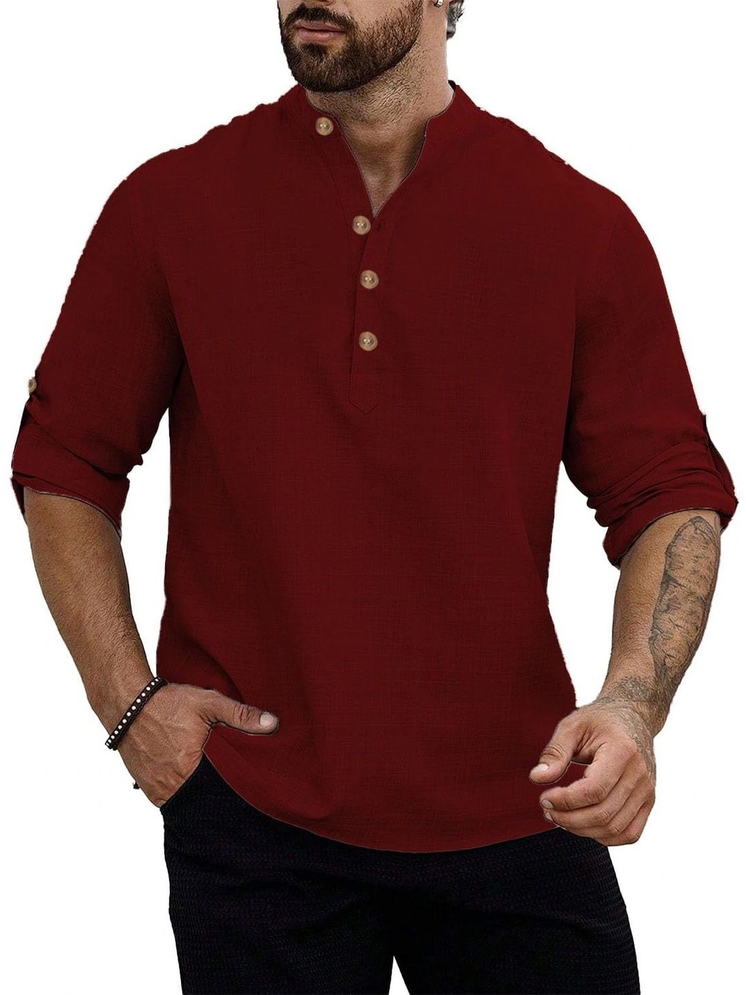 BULL FIRE Men Kurta