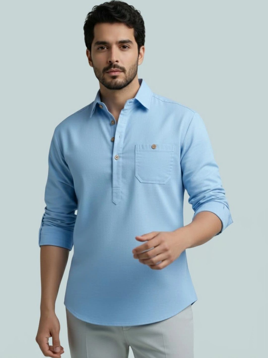 BULL FIRE Men Kurta