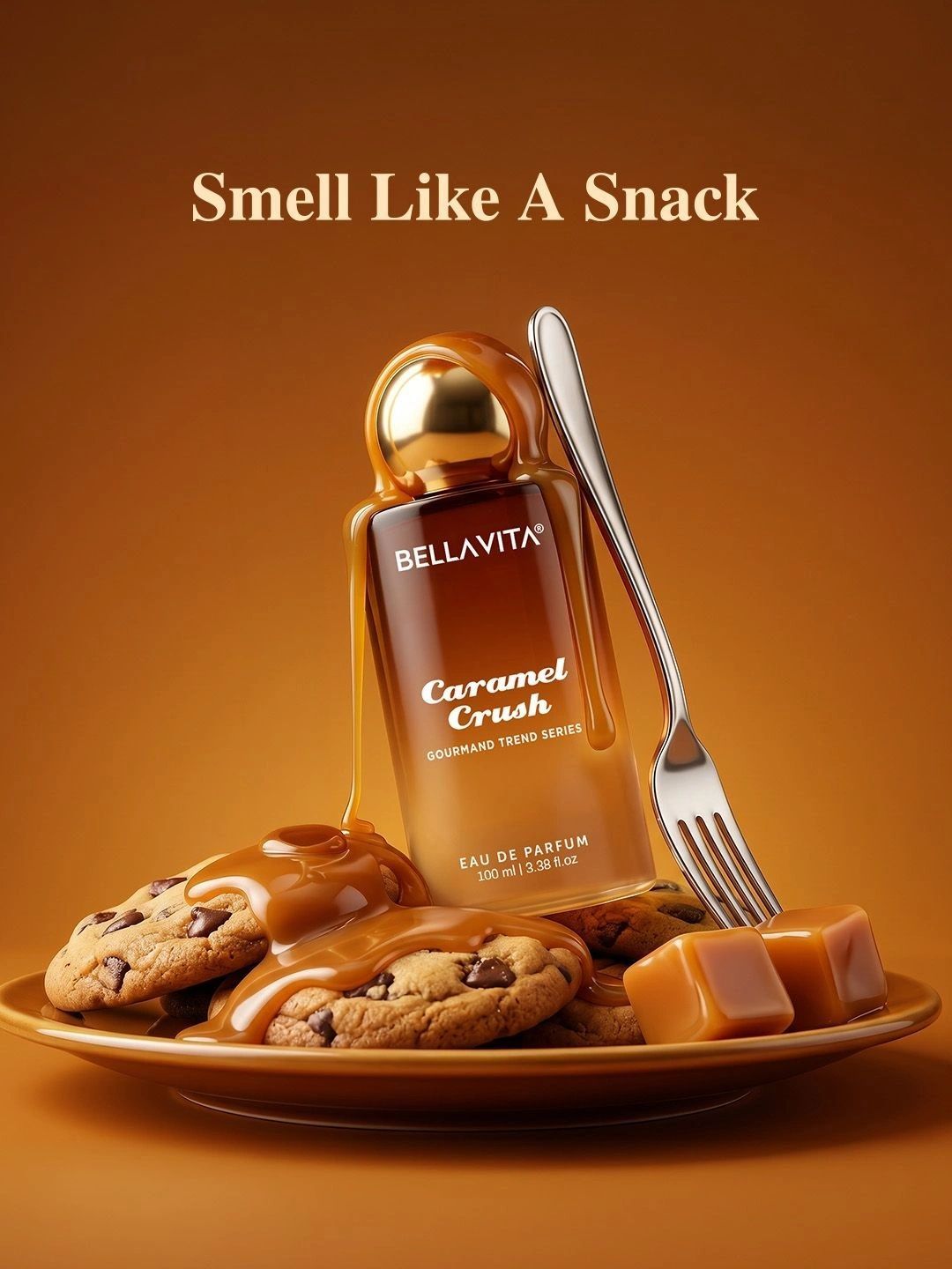 Bella Vita Organic Caramel Crush Long Lasting Eau De Parfum - 100 ml