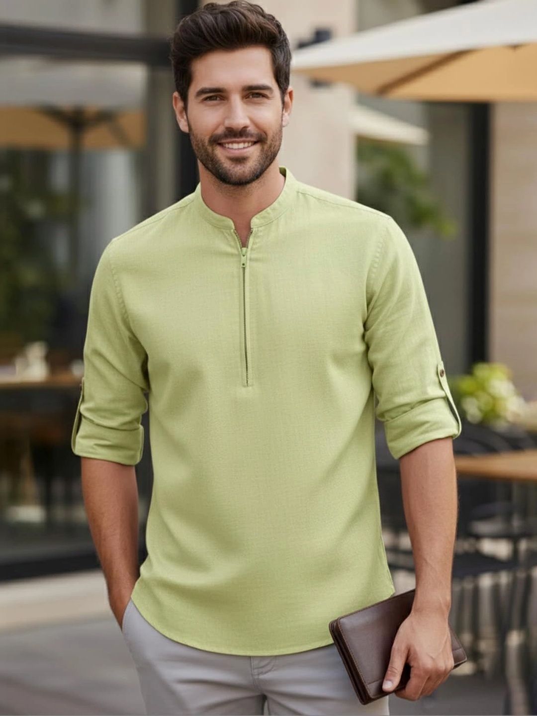BULL FIRE Men Kurta