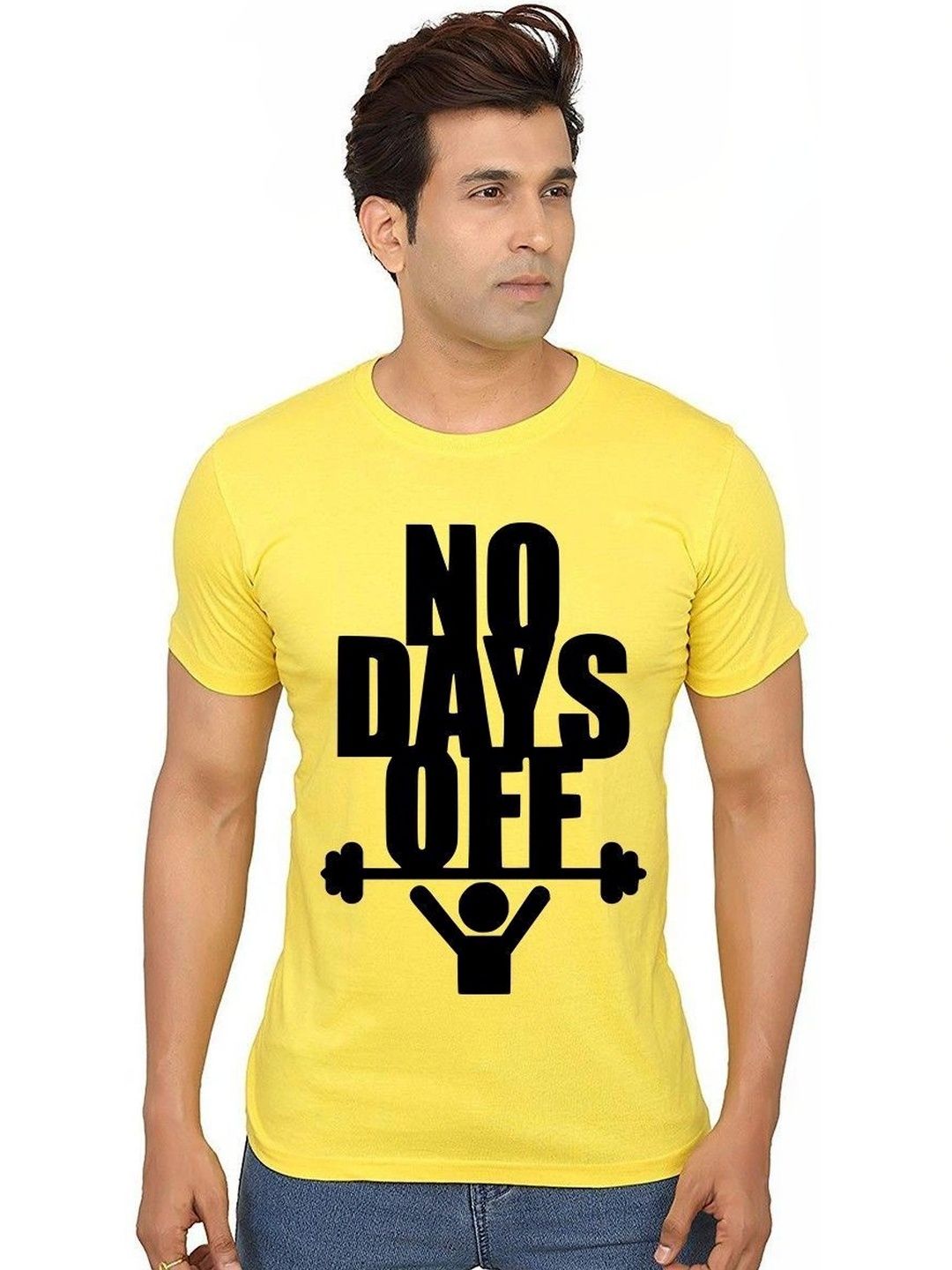 Aseria Men Typography Printed T-shirt