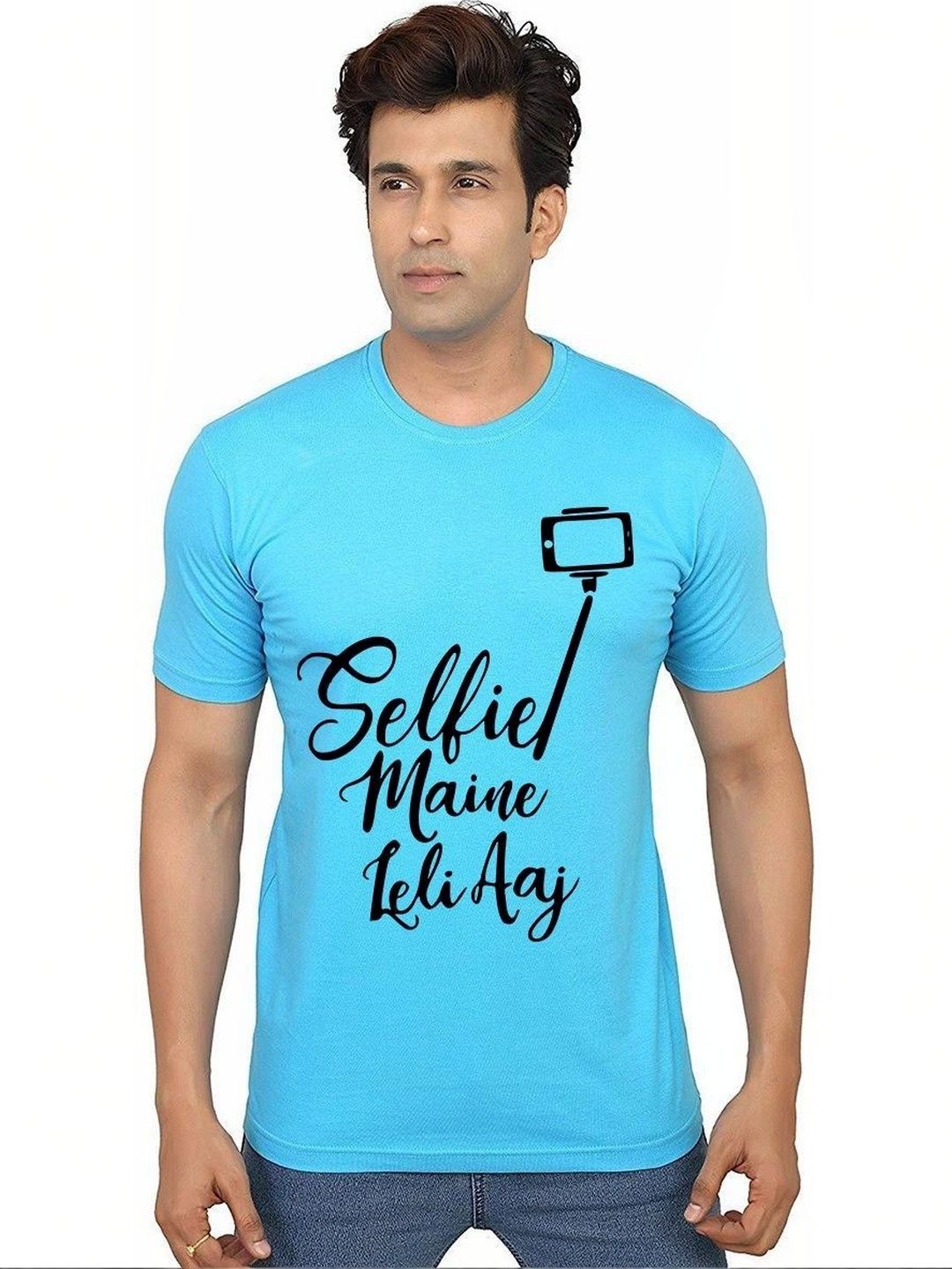 Aseria Men Typography Printed T-shirt