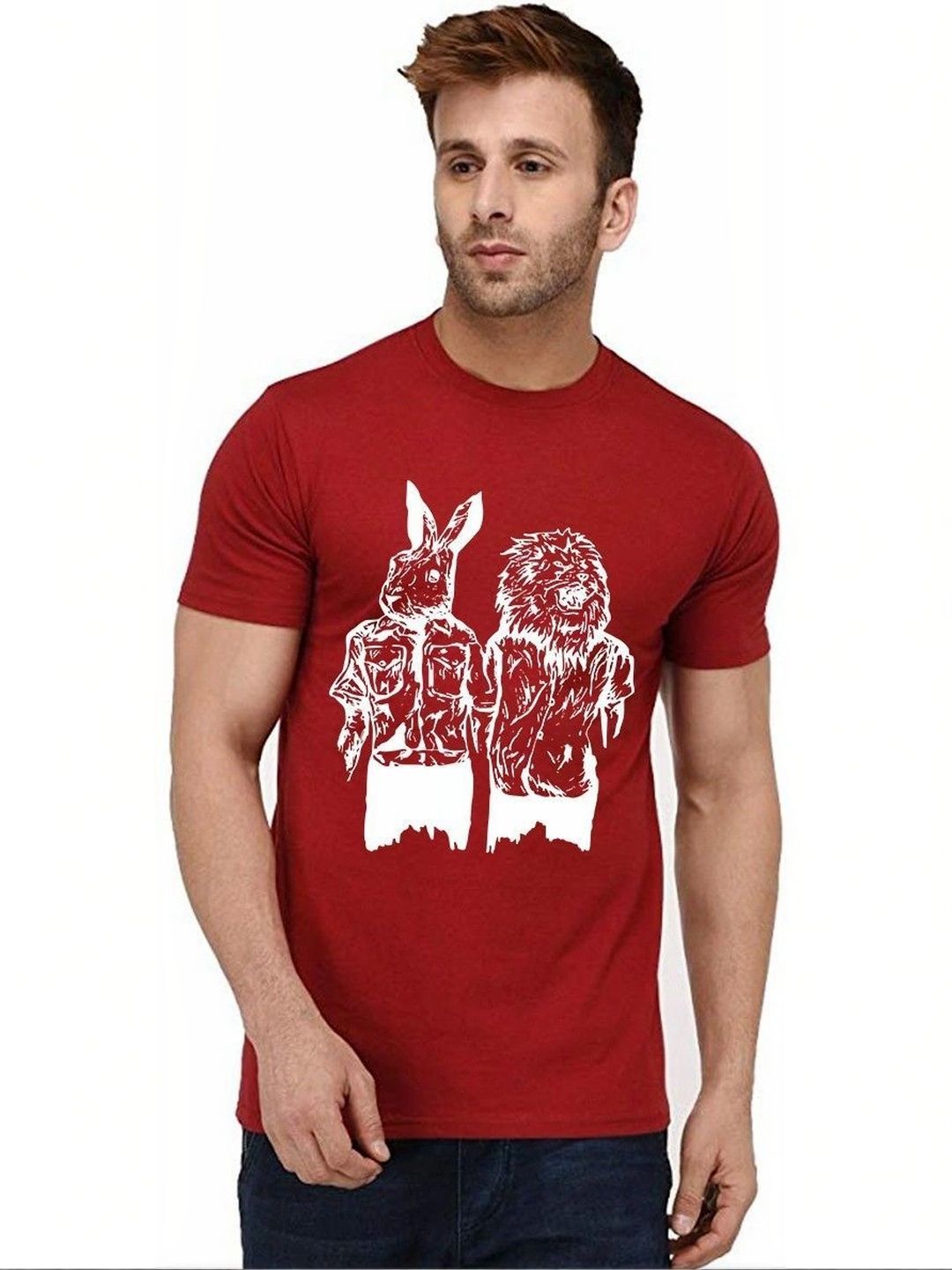 Aseria Men Printed T-shirt