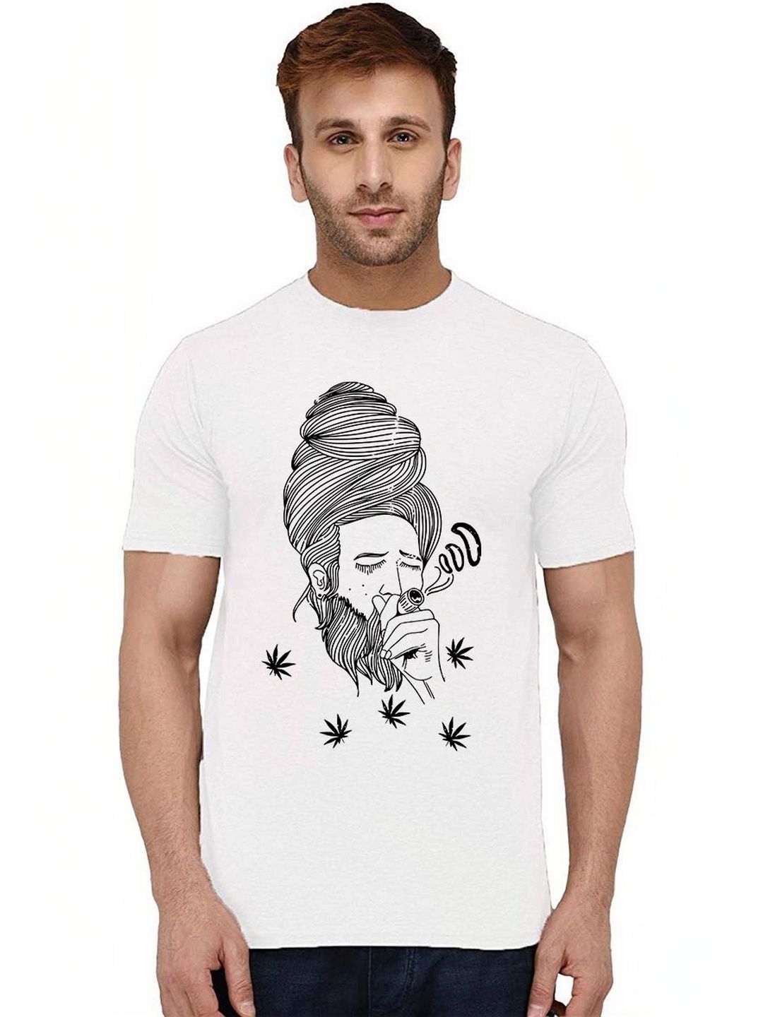 Aseria Men Graphic Printed T-shirt