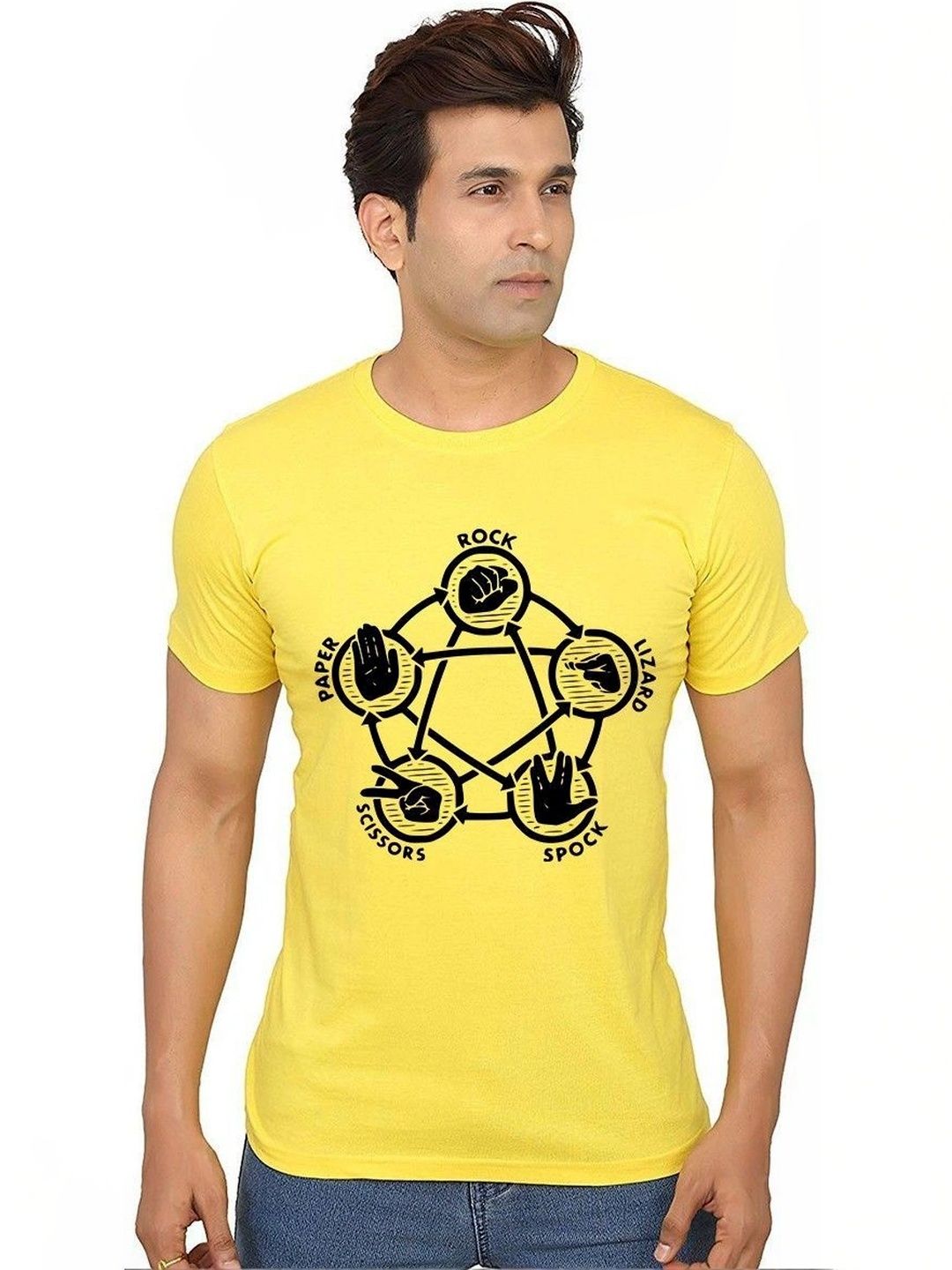 Aseria Men Printed T-shirt