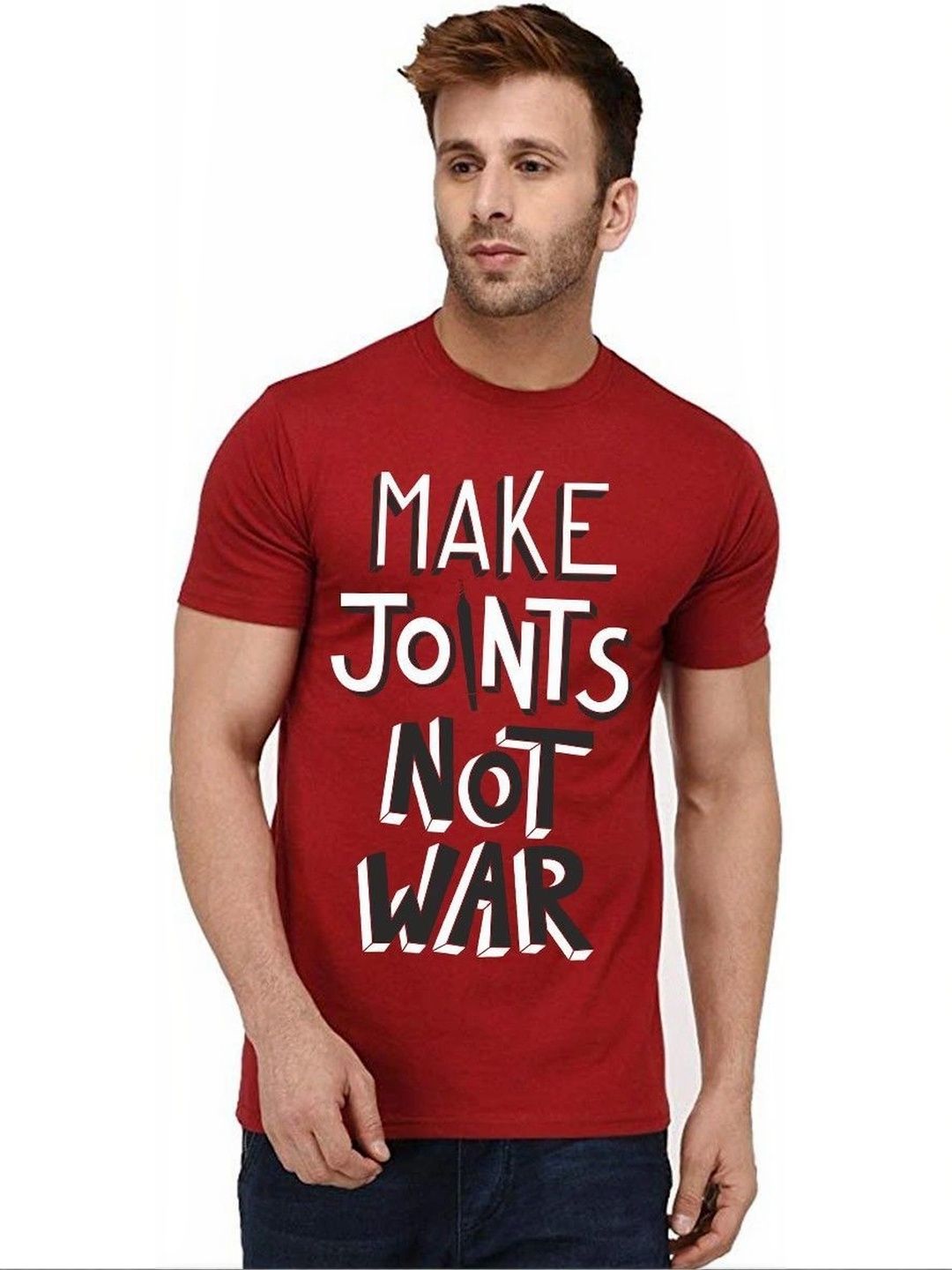 Aseria Men Typography Printed T-shirt
