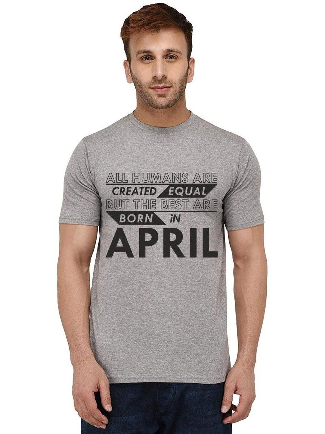 Aseria Men Typography Printed T-shirt