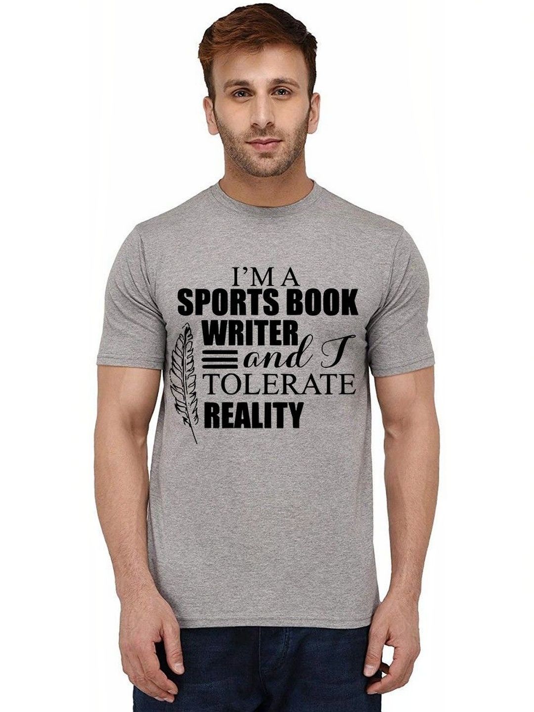 Aseria Men Typography Printed T-shirt