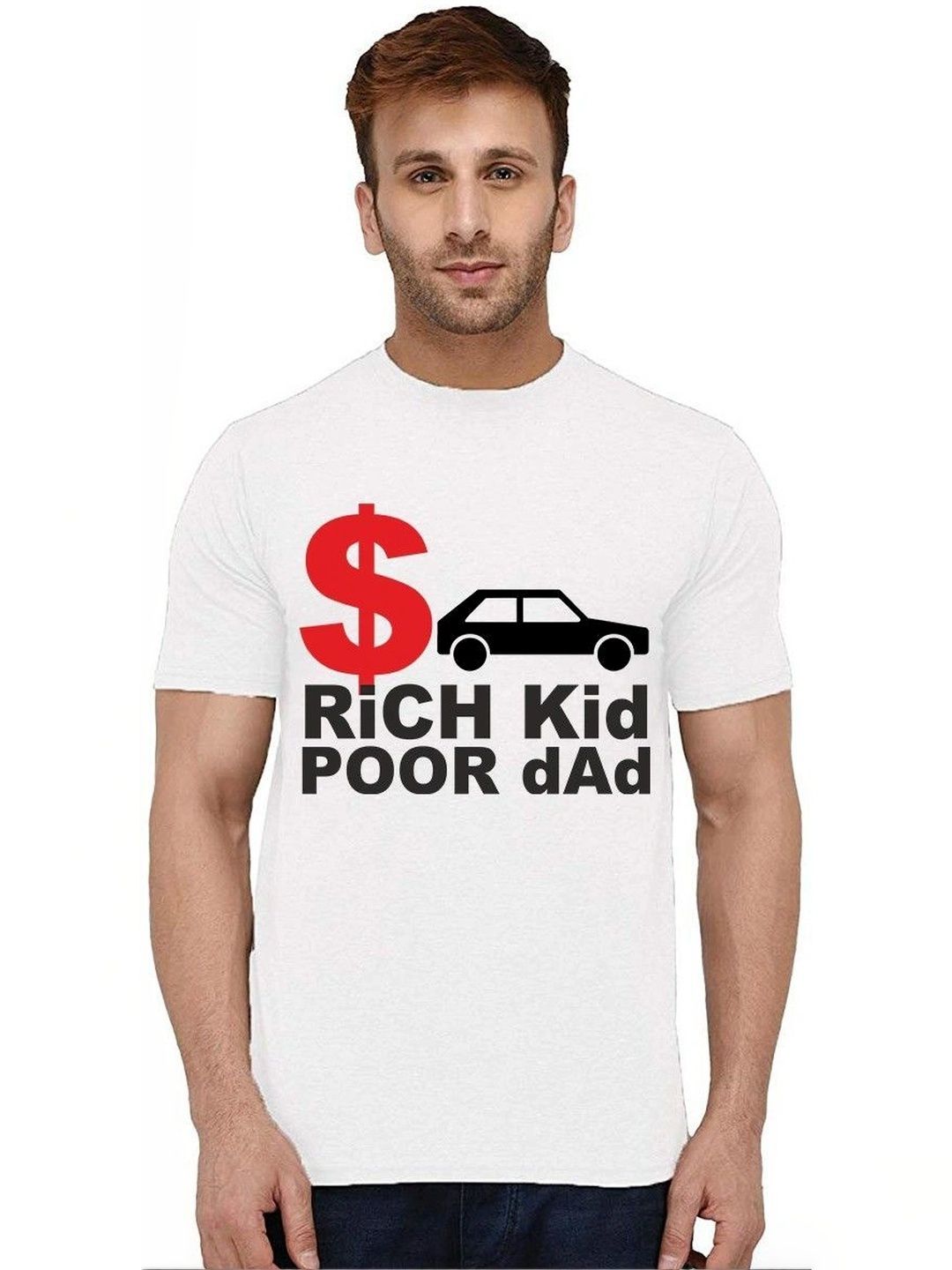 Aseria Men Typography Printed T-shirt