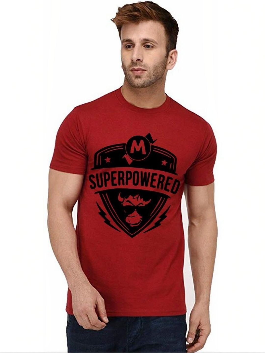 Aseria Men Printed T-shirt