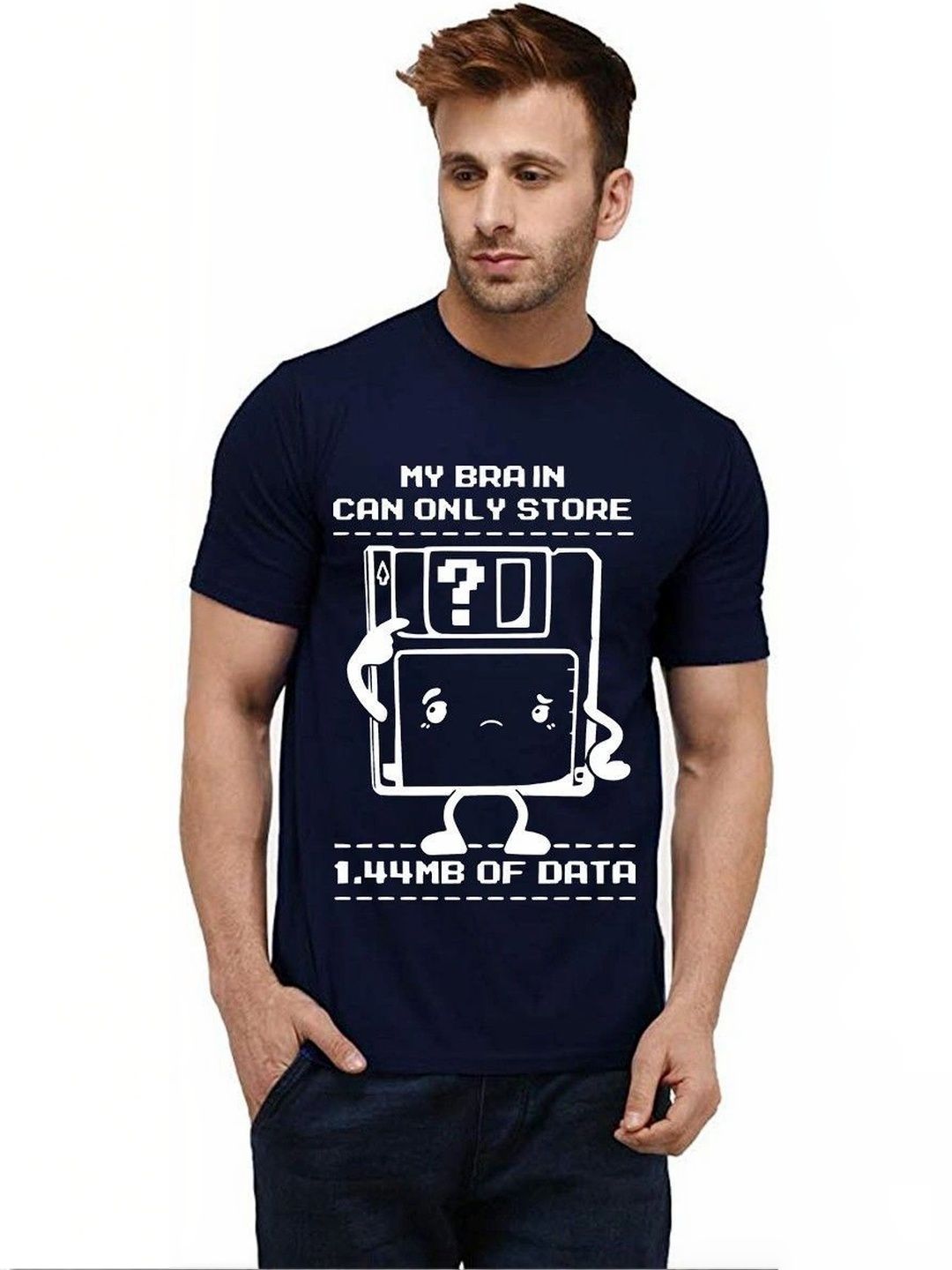 Aseria Men Typography Printed T-shirt