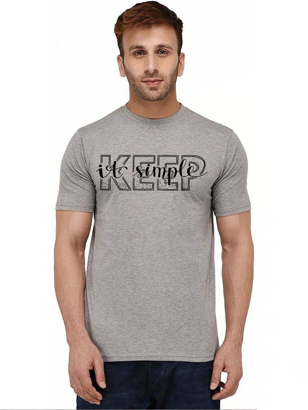 Aseria Men Typography Printed T-shirt