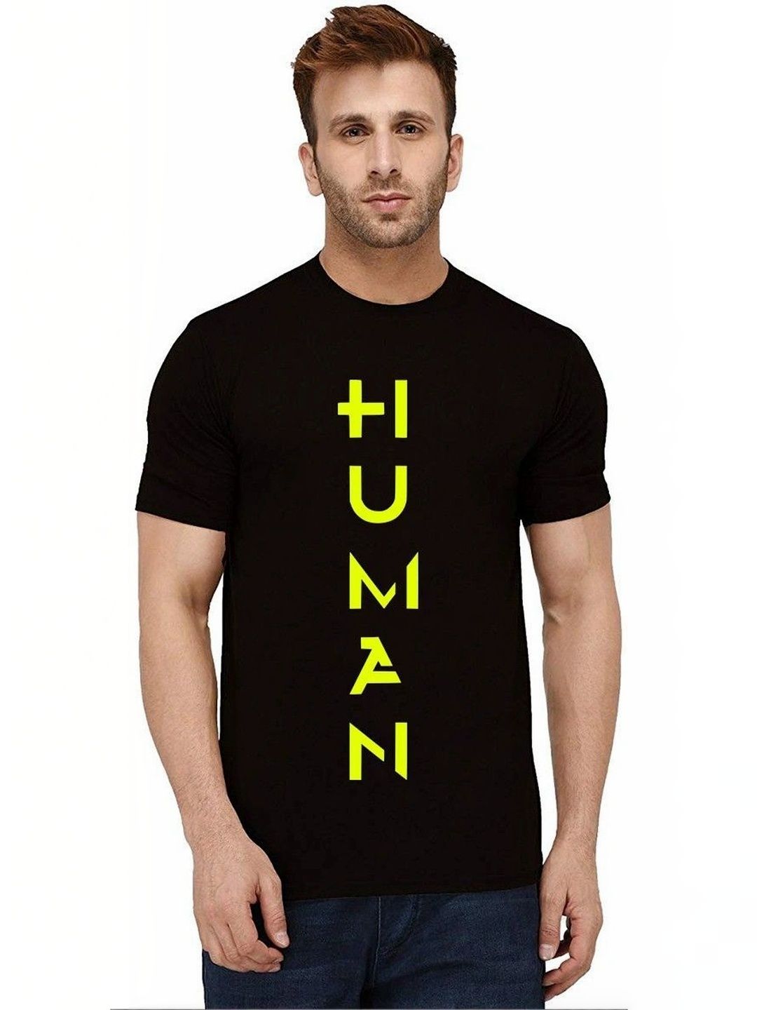 Aseria Men Typography Printed T-shirt