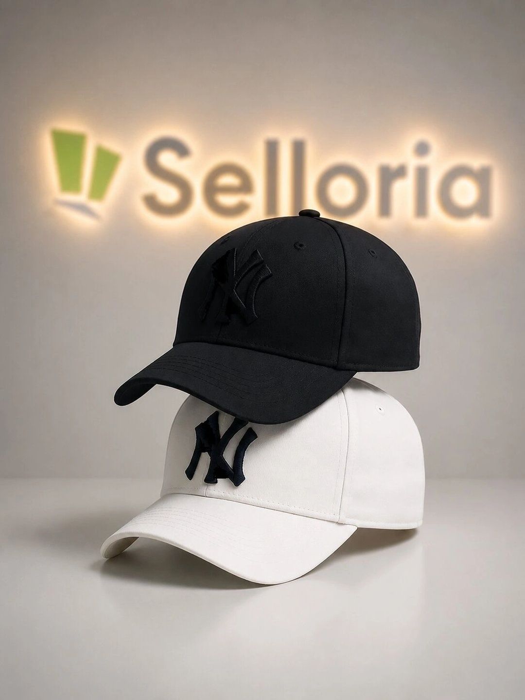 SELLORIA Men Embroidered Baseball Cap
