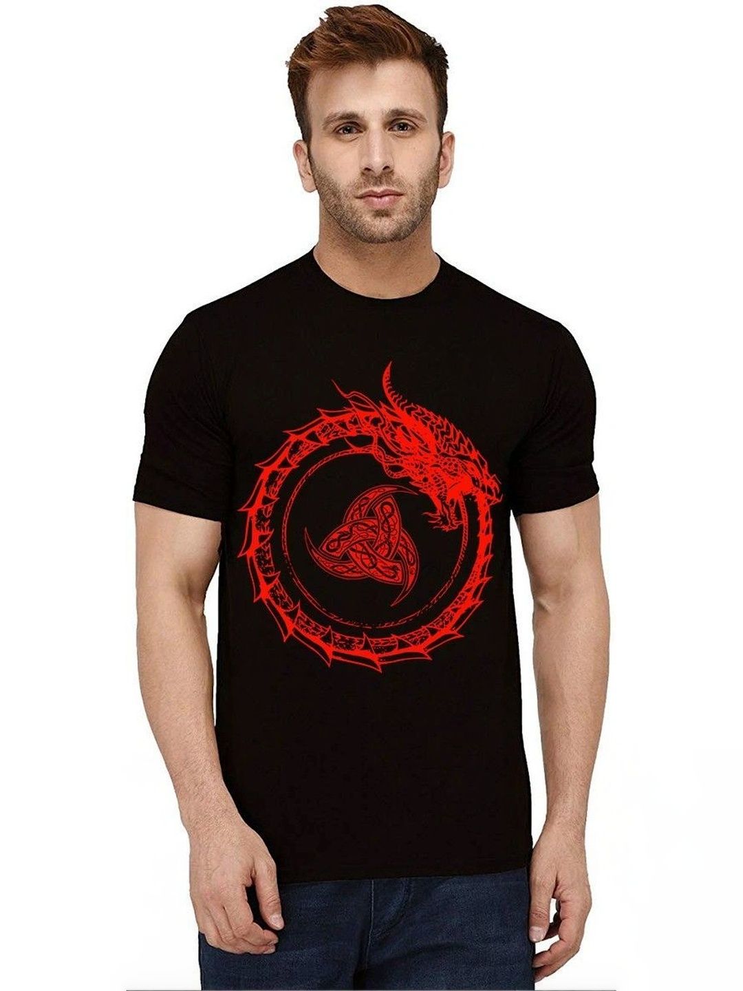 Aseria Men Printed T-shirt