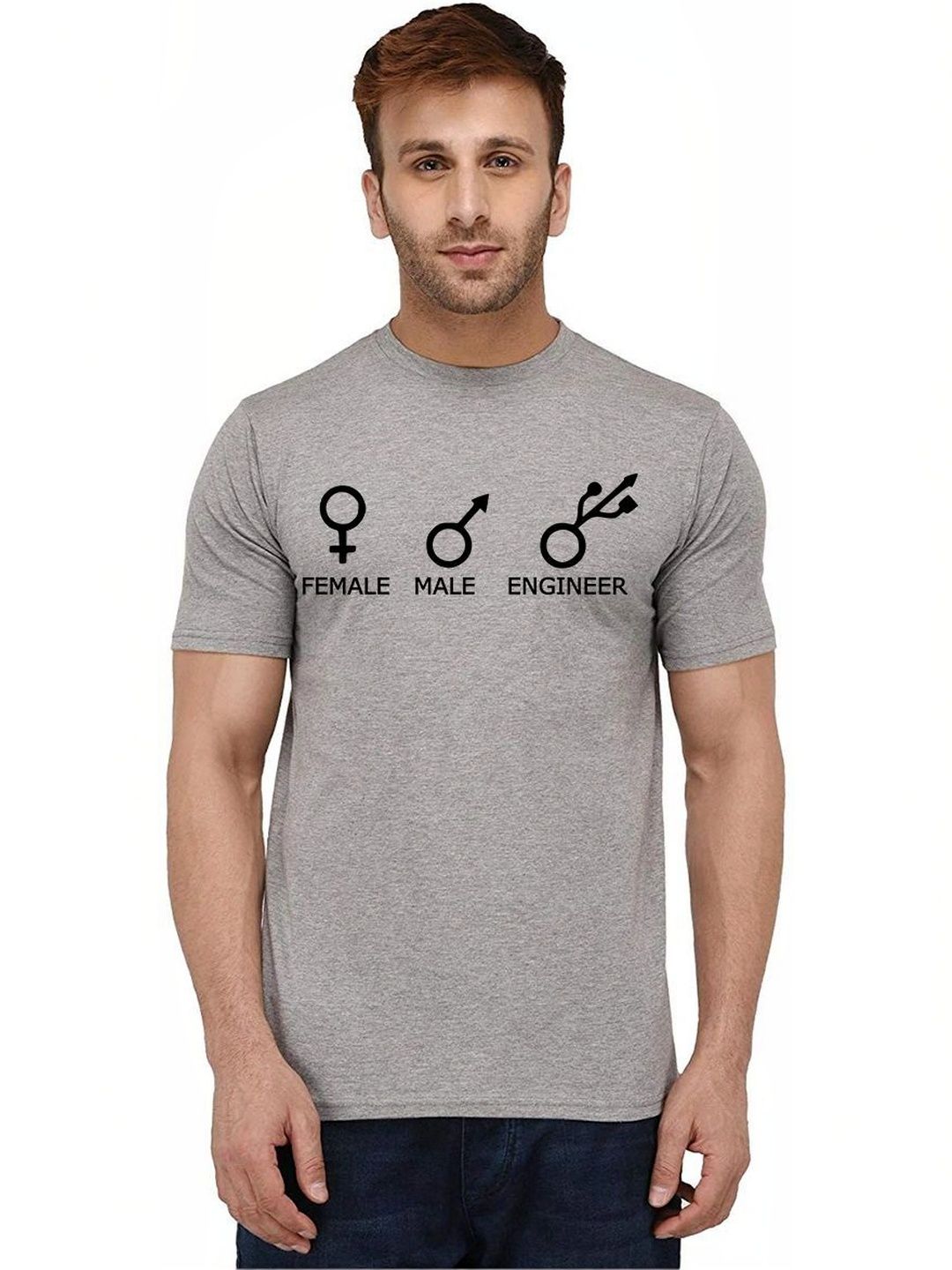 Aseria Men Typography Printed T-shirt