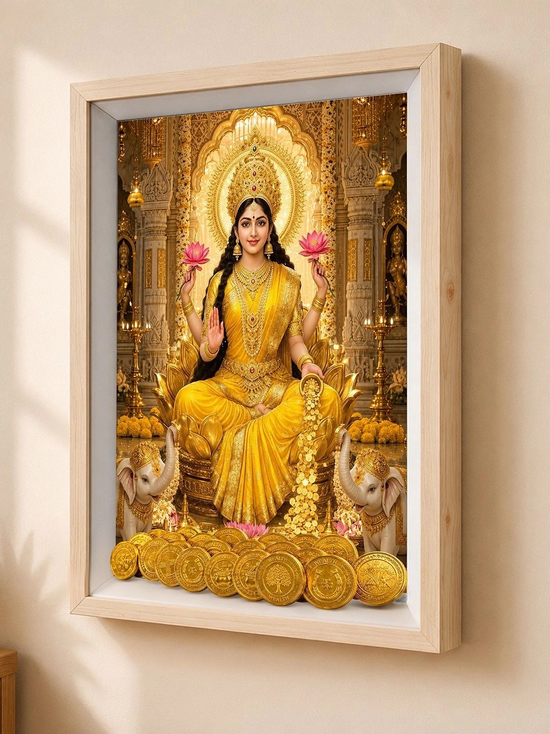 Art Street Art Street Single Piece MDF Religious Wall Paintings