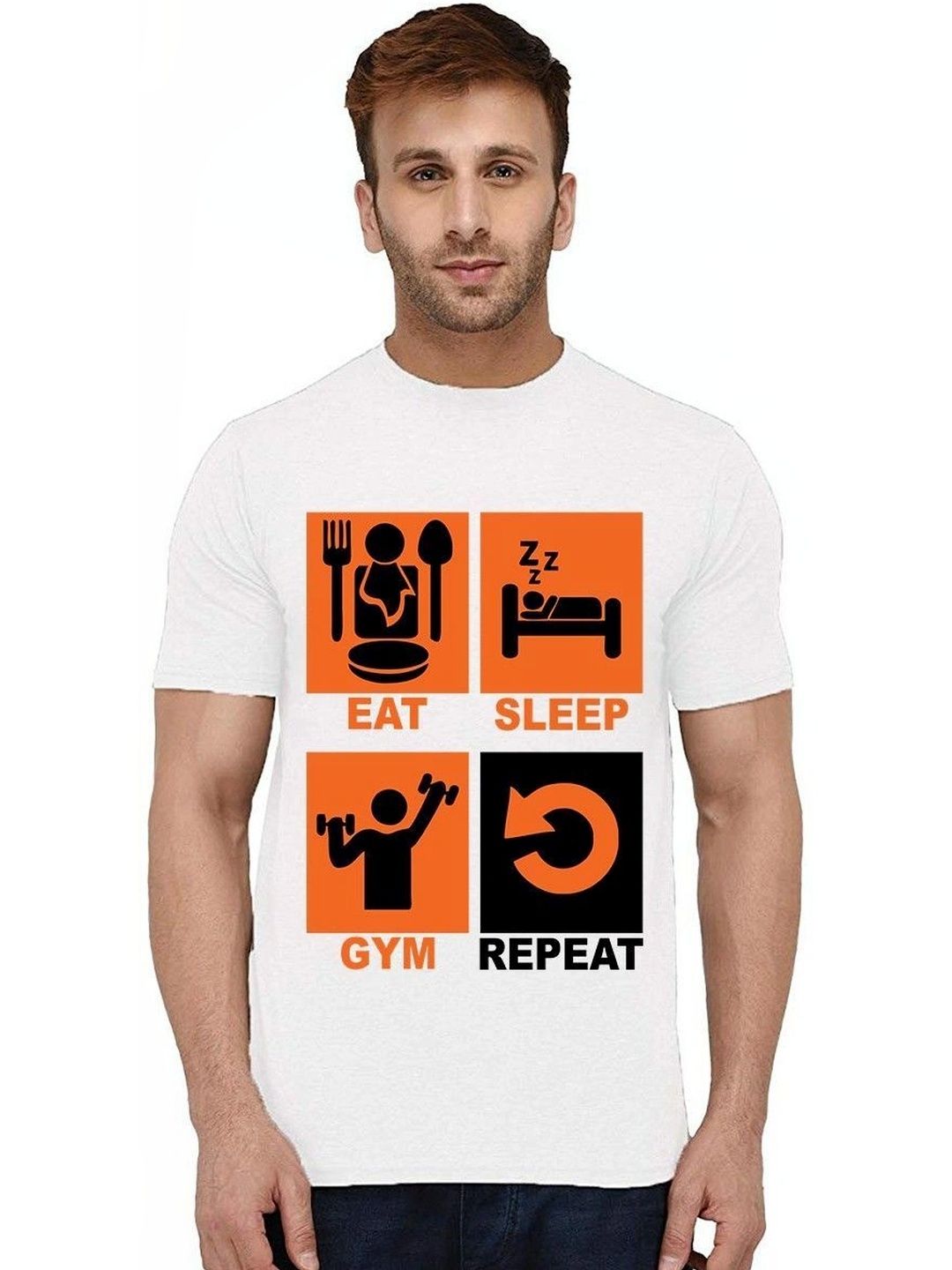 Aseria Men Printed T-shirt