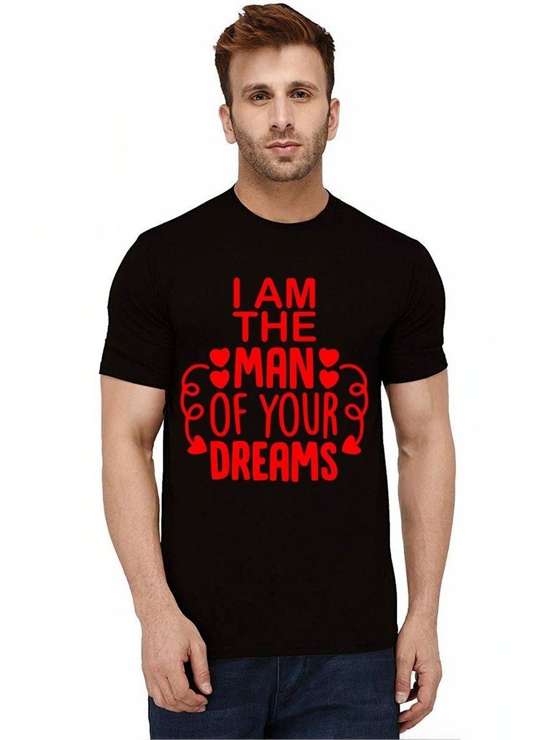 Aseria Men Typography Printed T-shirt