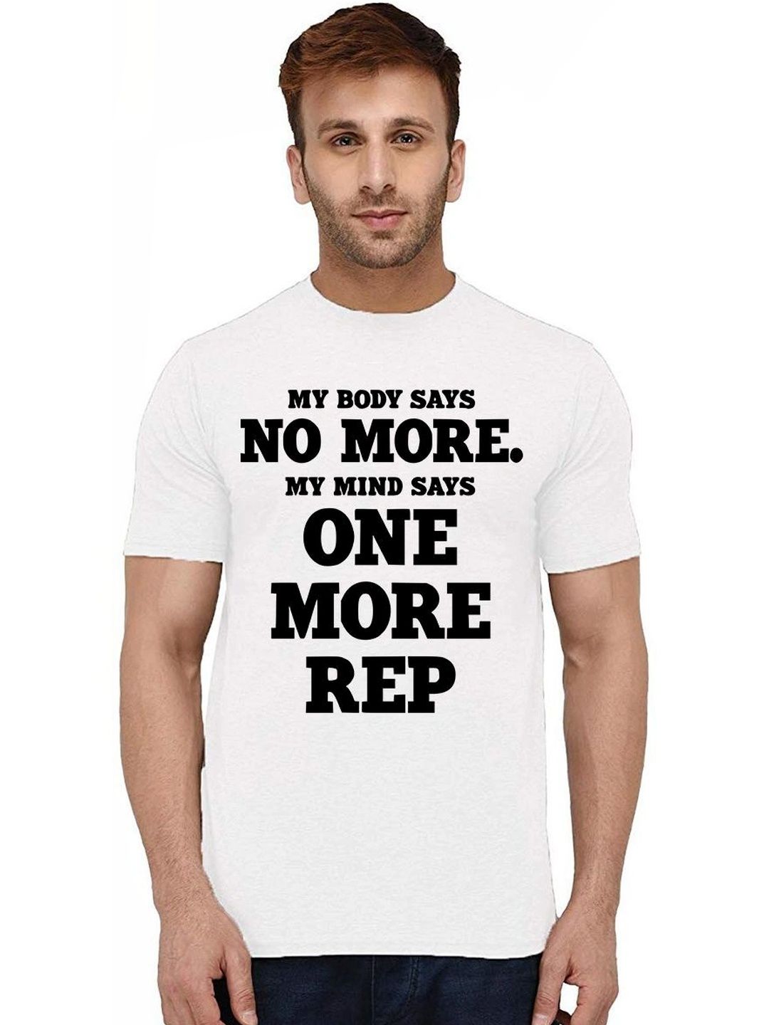 Aseria Men Typography Printed T-shirt