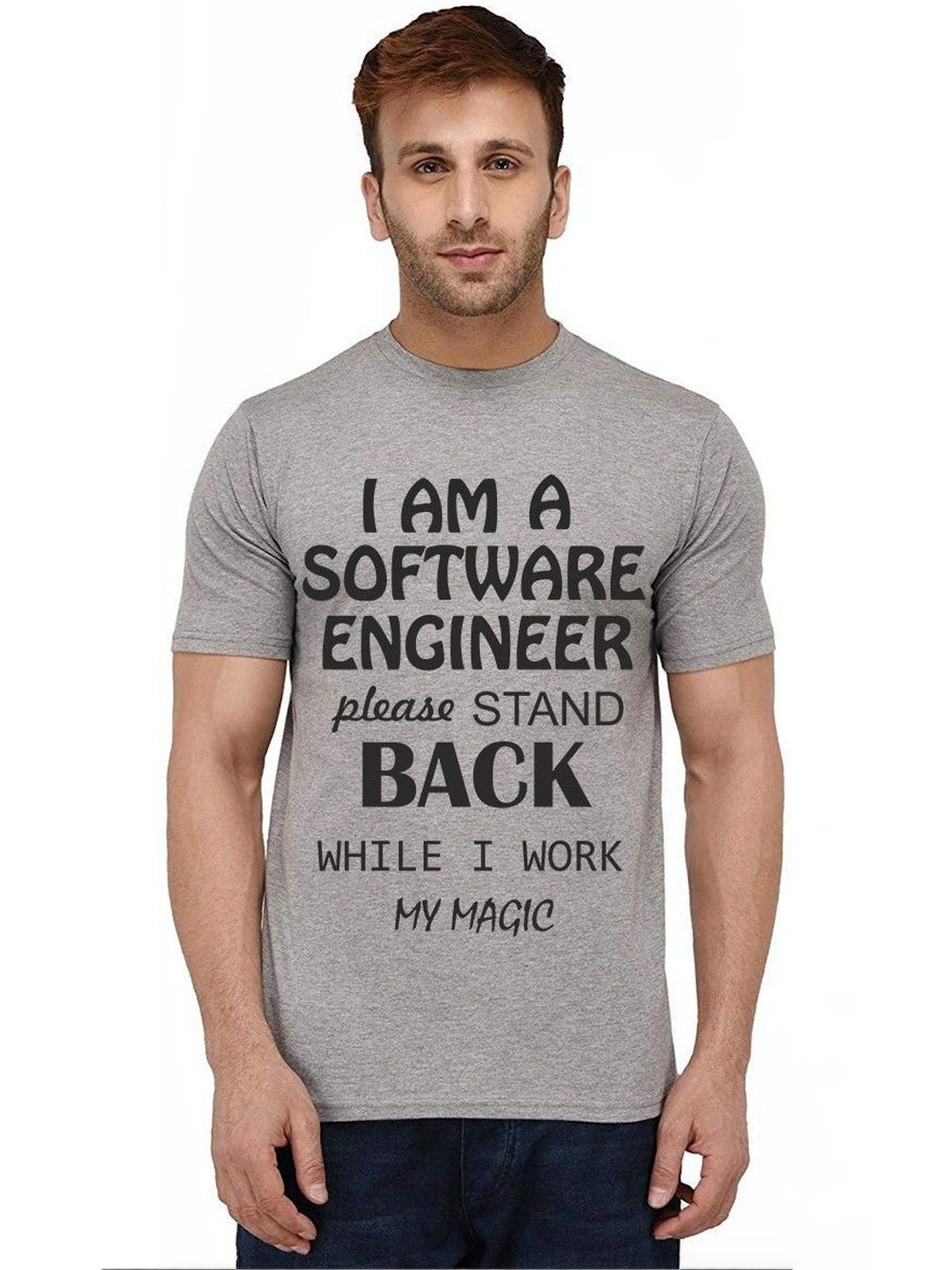 Aseria Men Typography Printed T-shirt