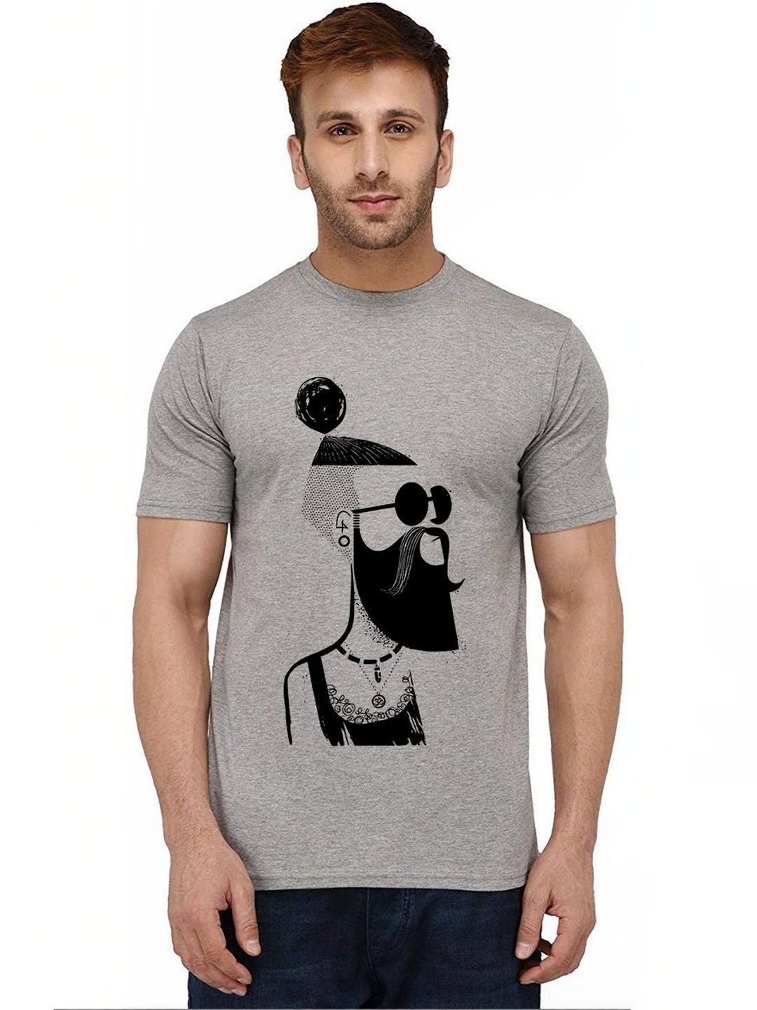 Aseria Men Printed T-shirt