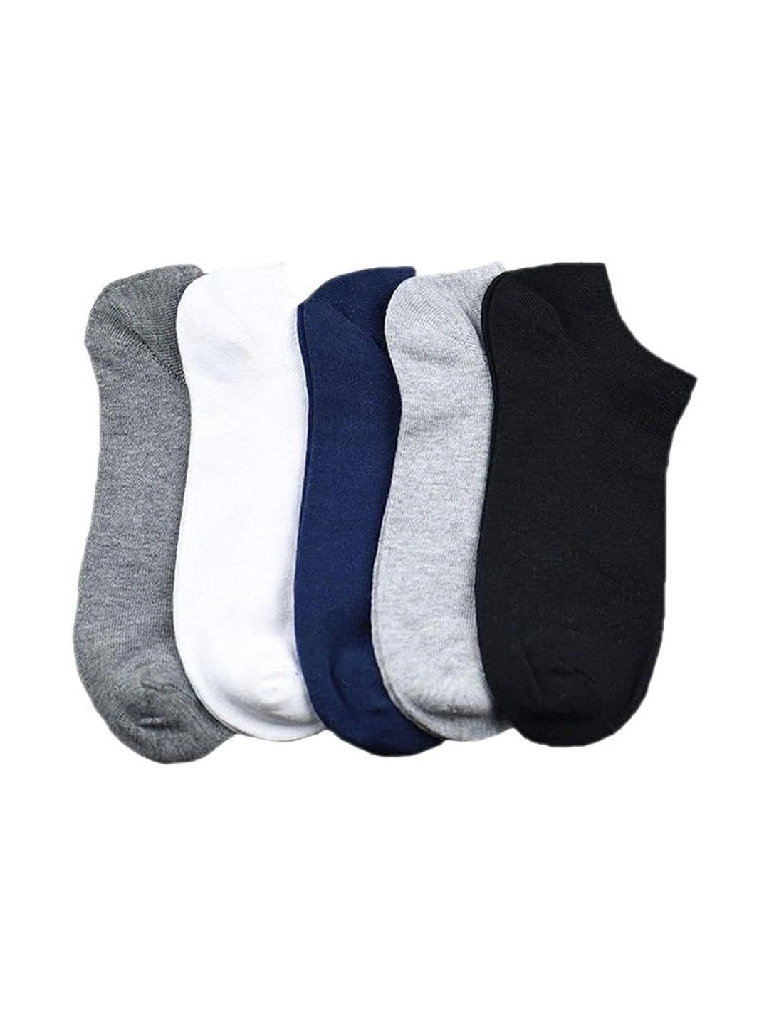 Moda Rapido Men Pack of 5 Cotton Blend Ankle Length Socks